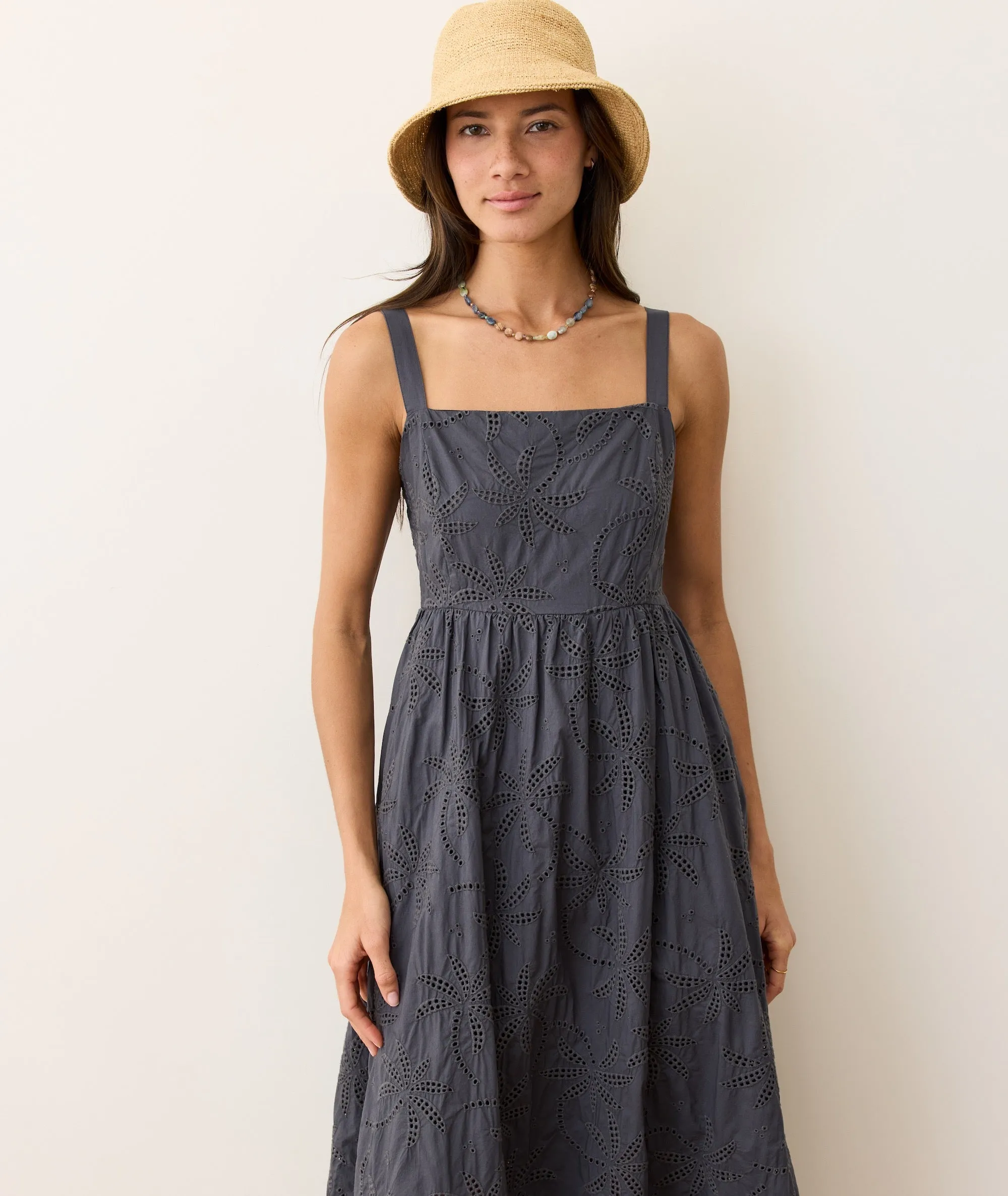 Rosette Eyelet Dress sold by Marine Layer product image thumbnail 2