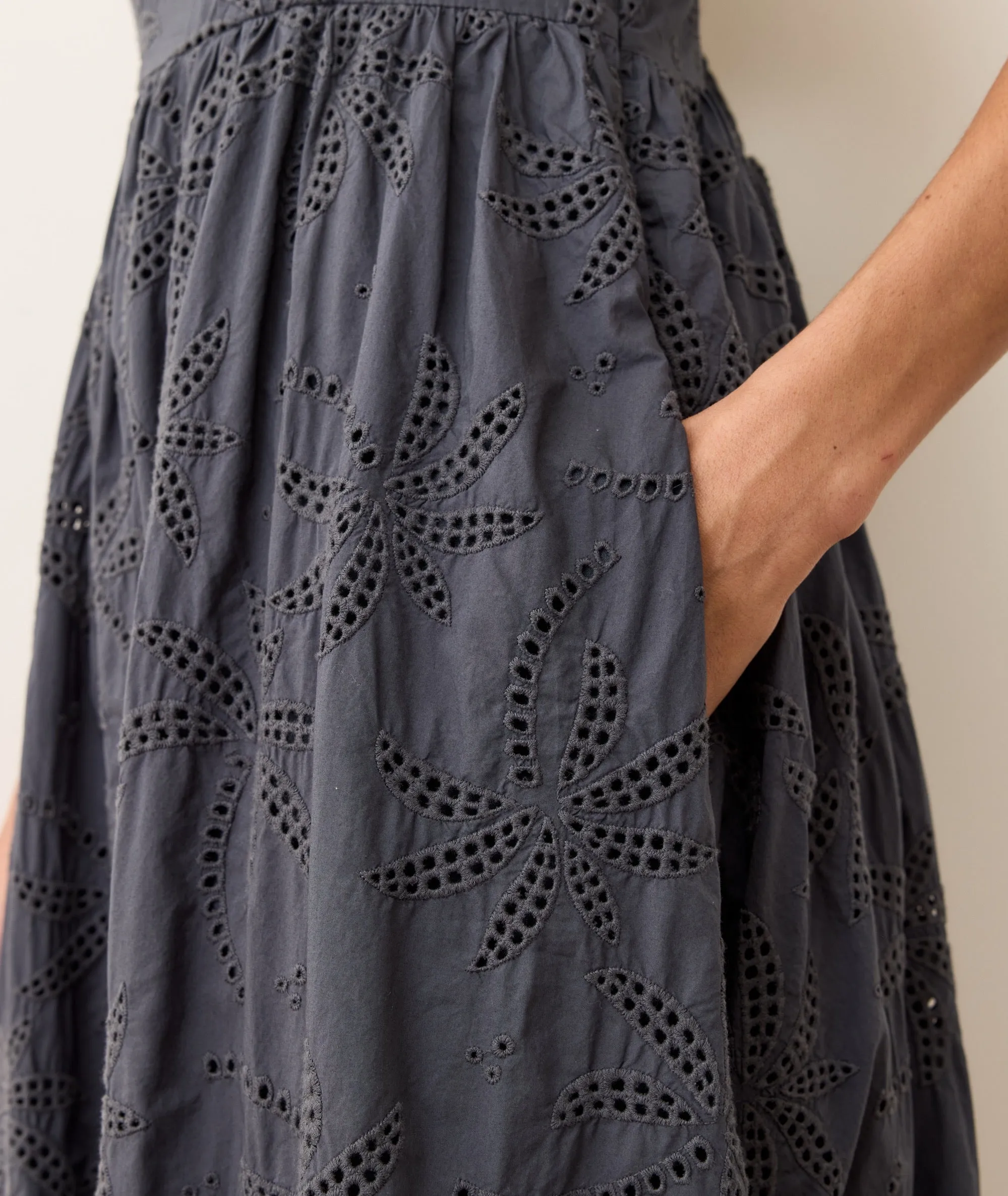 Rosette Eyelet Dress sold by Marine Layer product image thumbnail 3