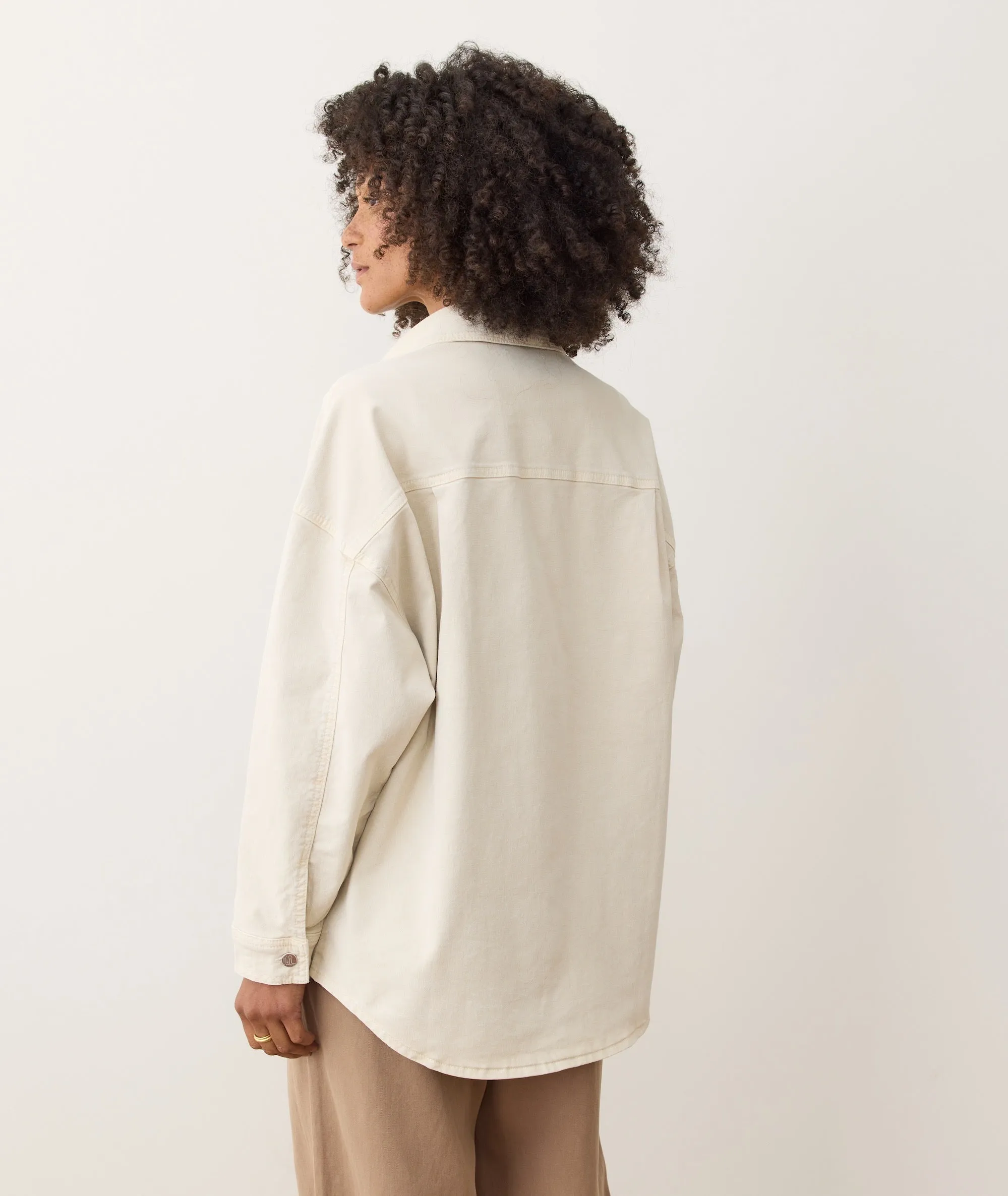 Molly Oversized Shirt Jacket sold by Marine Layer product image thumbnail 3