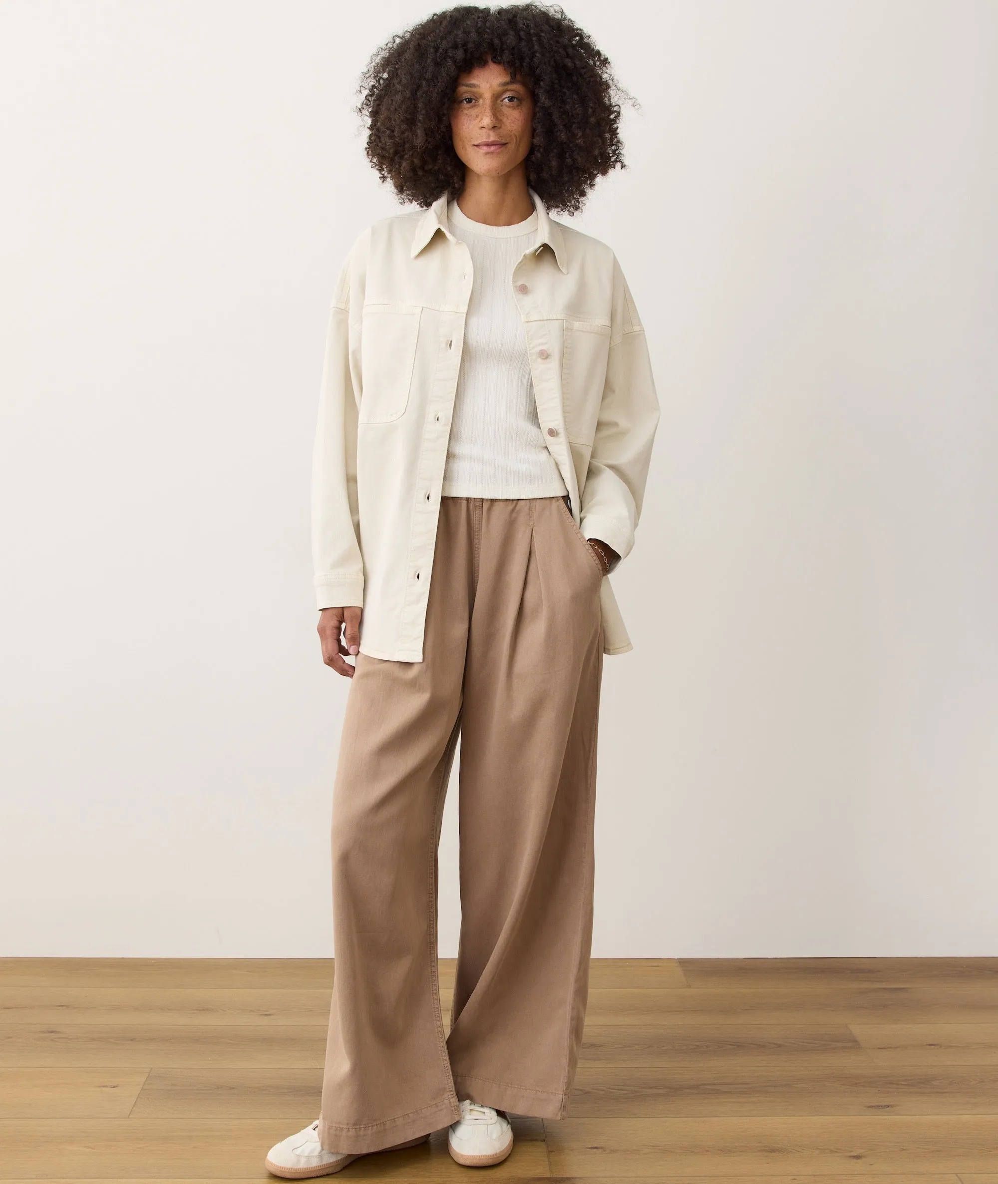 Molly Oversized Shirt Jacket sold by Marine Layer product image thumbnail 5