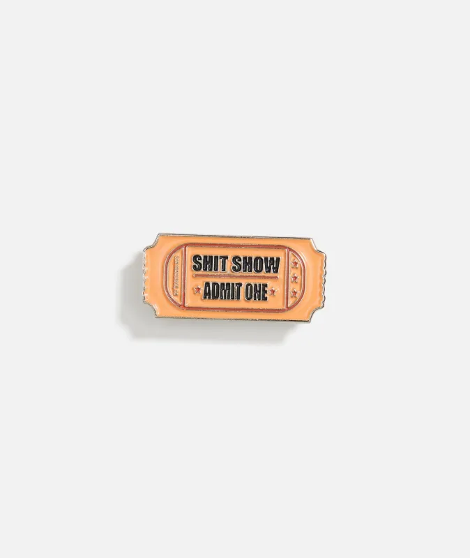 Shit Show Pin made by Marine Layer