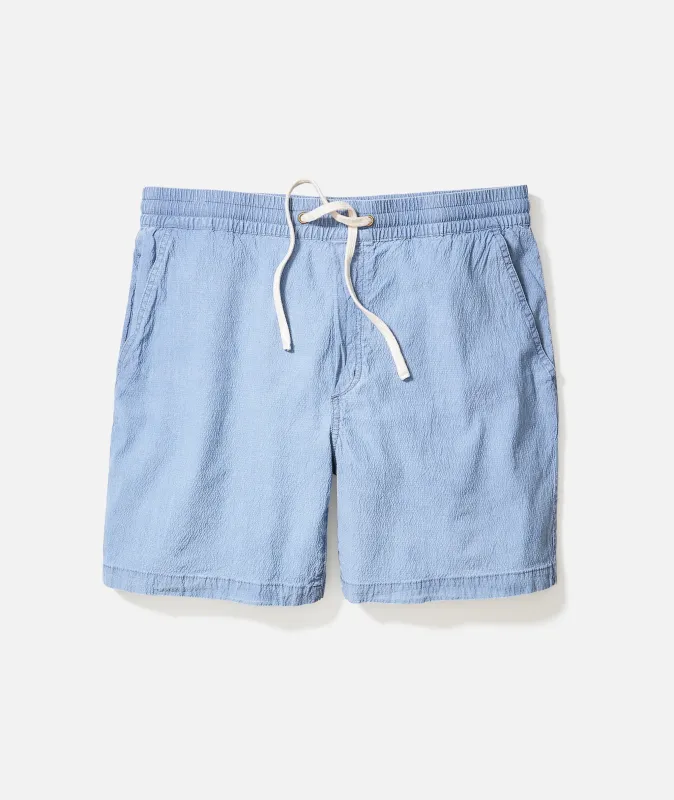 6" Saturday Seersucker Short sold by Marine Layer