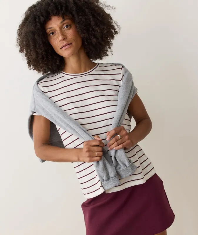 Swing Crew Tee sold by Marine Layer