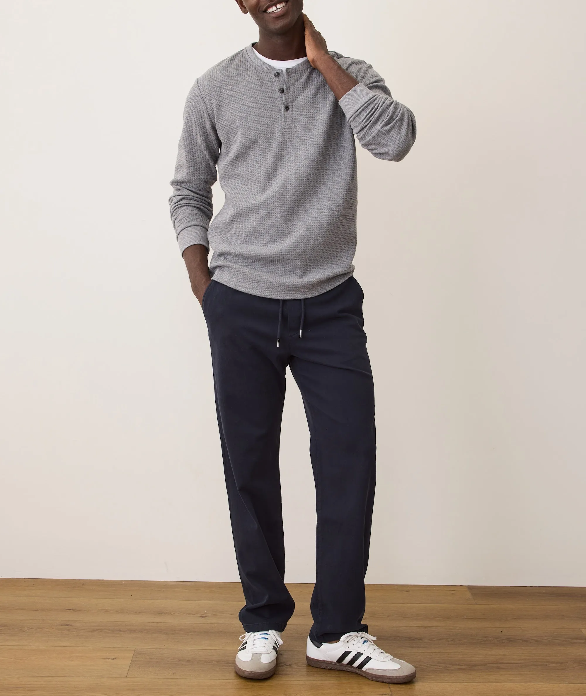 Waffle Henley sold by Marine Layer product image thumbnail 4