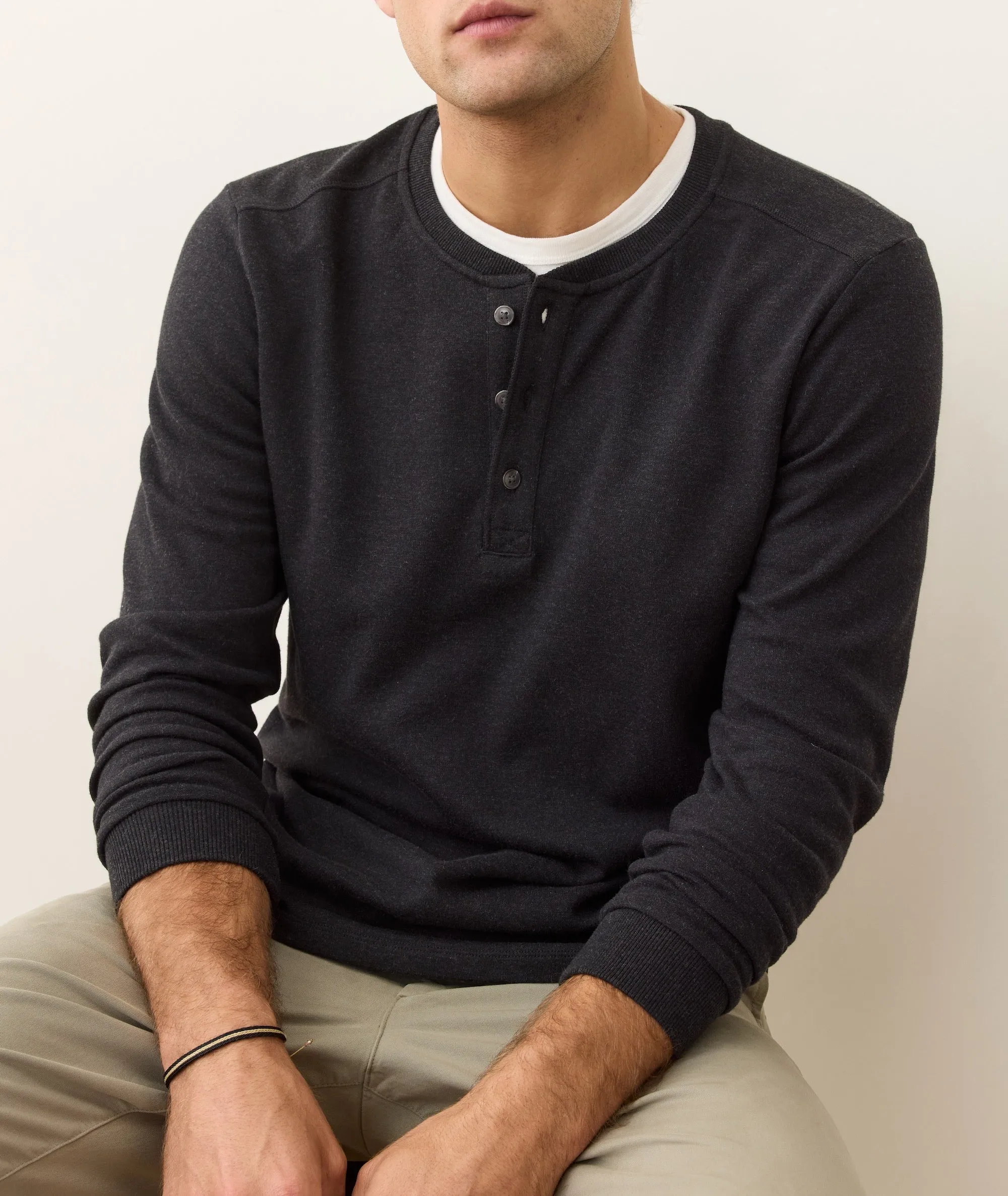 Pacifica Stretch Henley sold by Marine Layer product image thumbnail 2