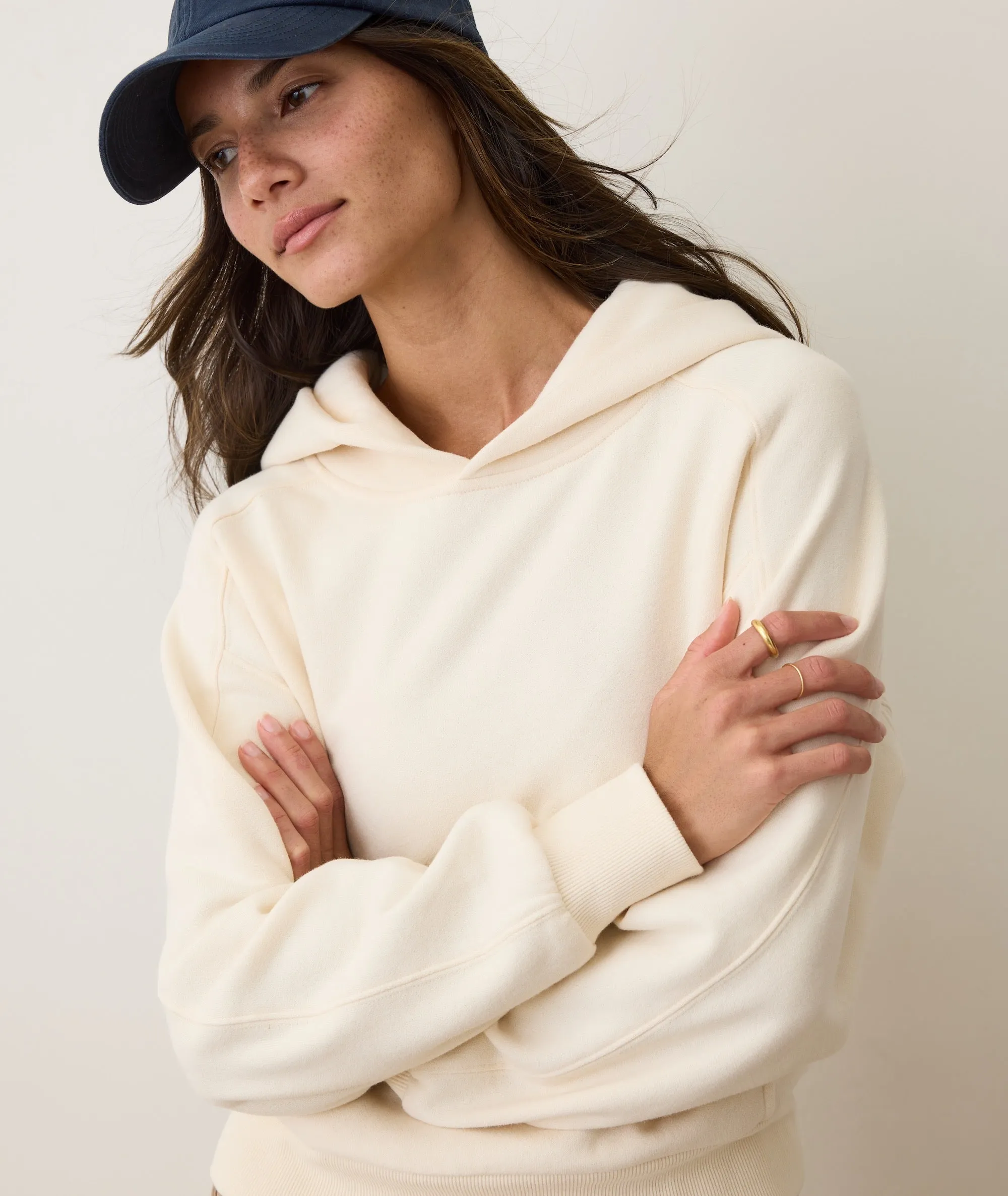 Cloud 9 Fleece Hoodie sold by Marine Layer product image thumbnail 3