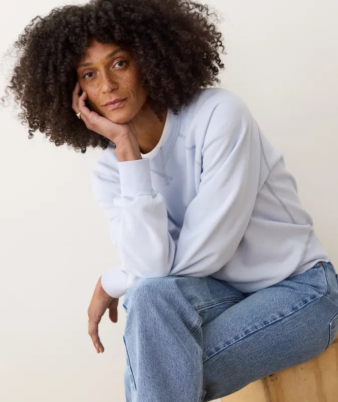 Cloud 9 Fleece Reversible Crewneck sold by Marine Layer