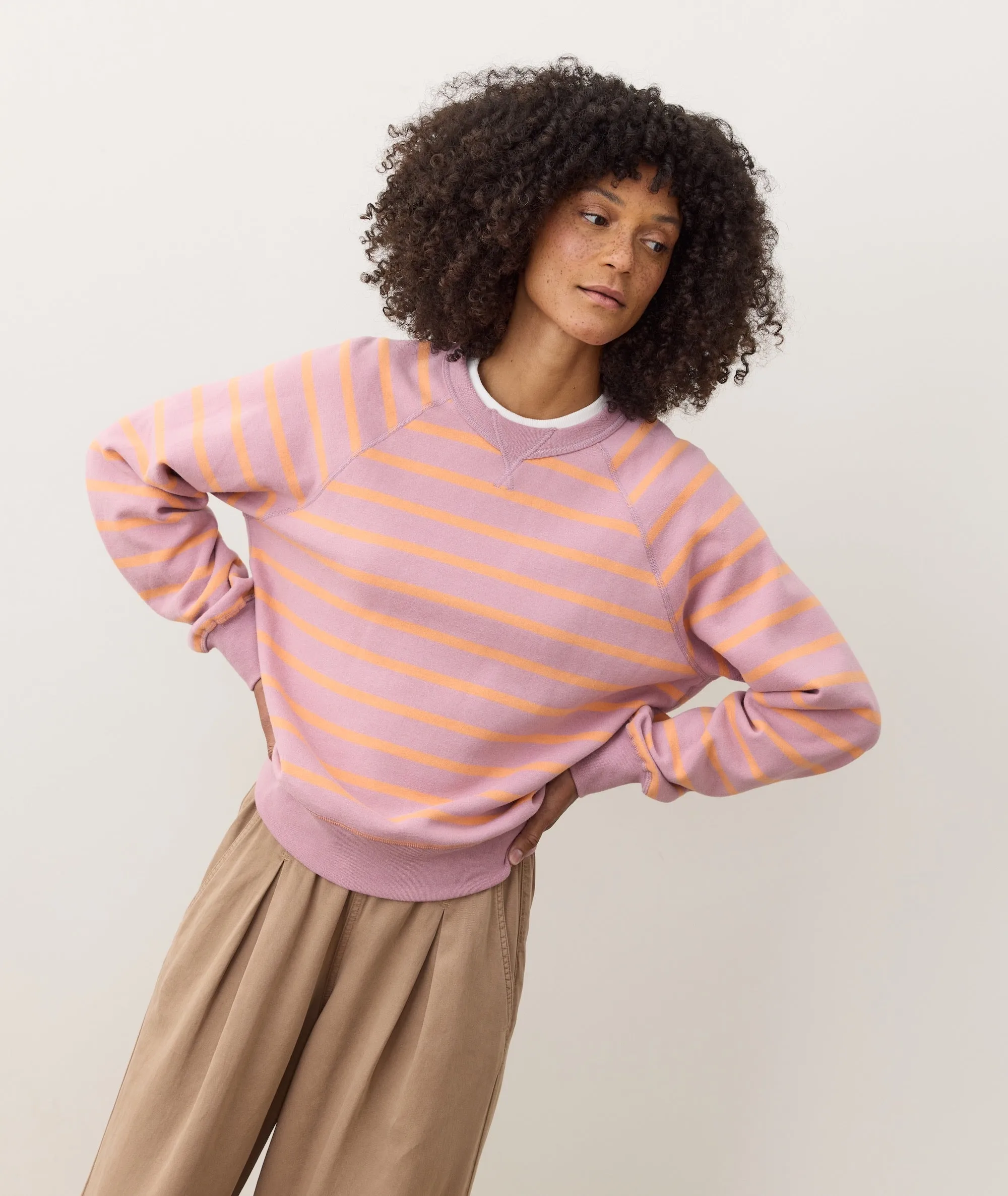 Cloud 9 Fleece Reversible Crewneck sold by Marine Layer product image thumbnail 4