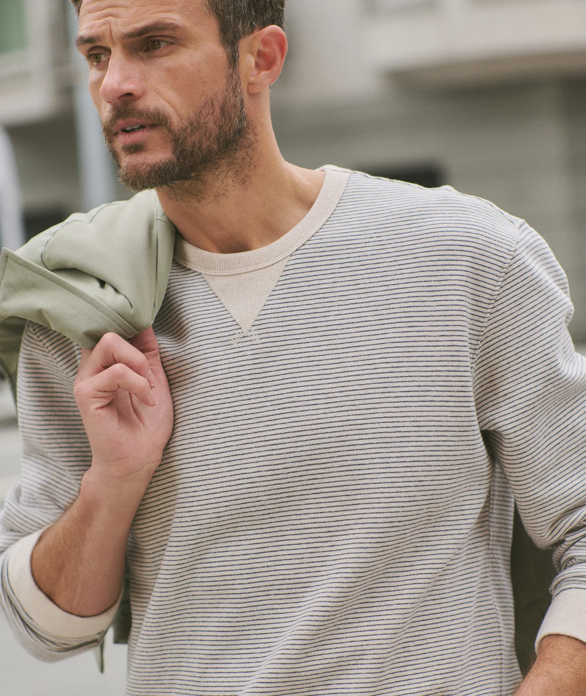 Cloud 9 Fleece Relaxed Crewneck sold by Marine Layer product image thumbnail 2