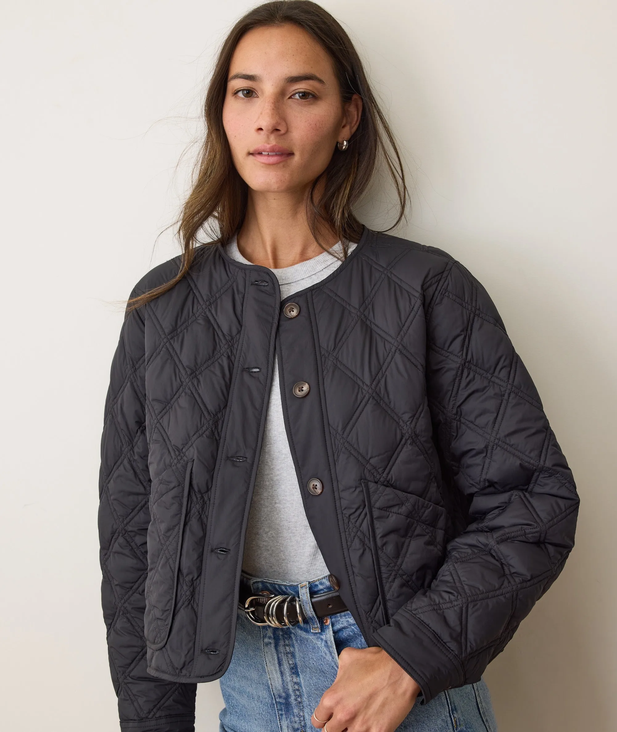 Marina Quilted Liner Jacket sold by Marine Layer