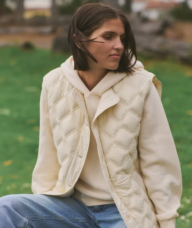 Marina Quilted Vest sold by Marine Layer