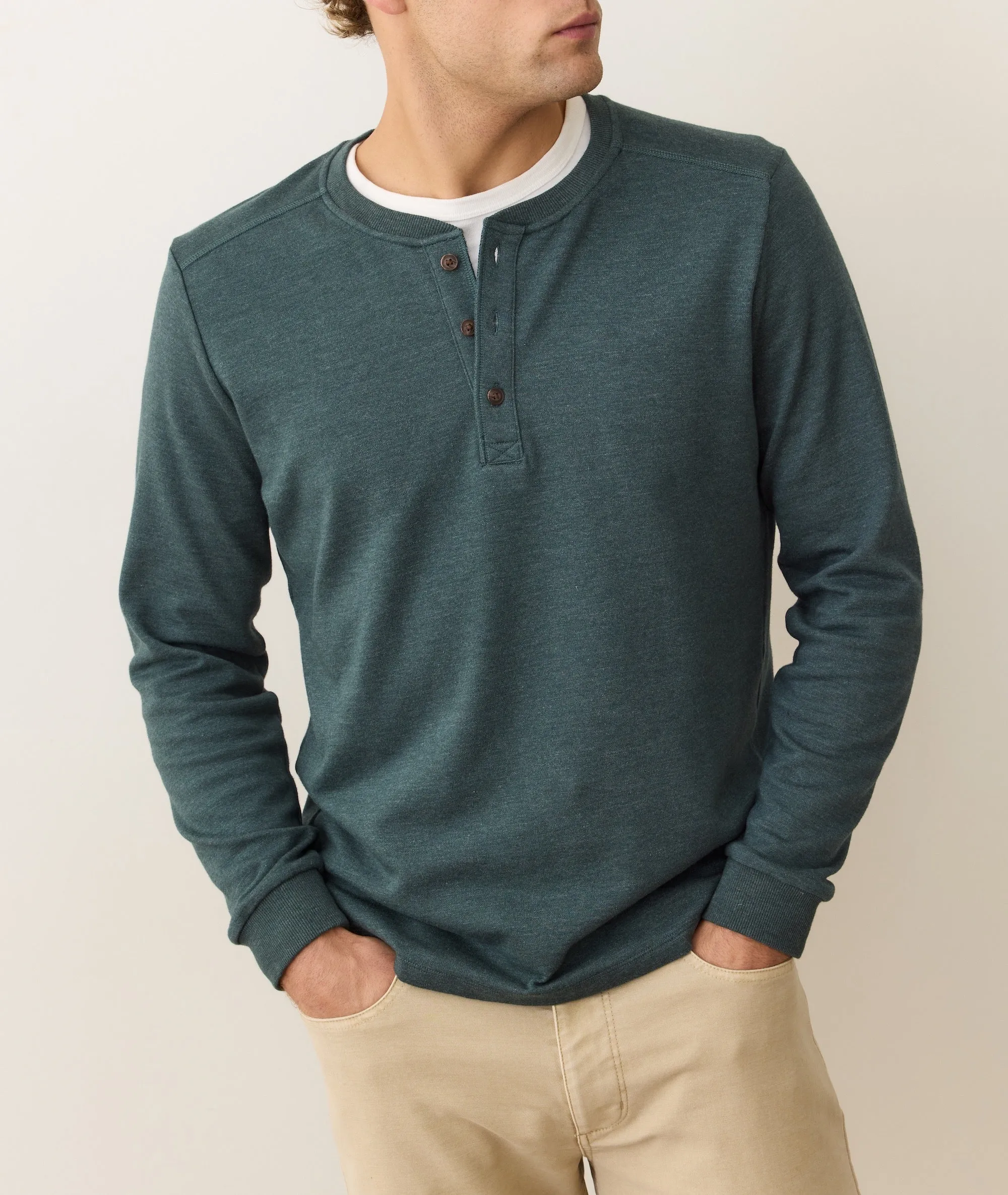 Pacifica Stretch Henley sold by Marine Layer product image thumbnail 3