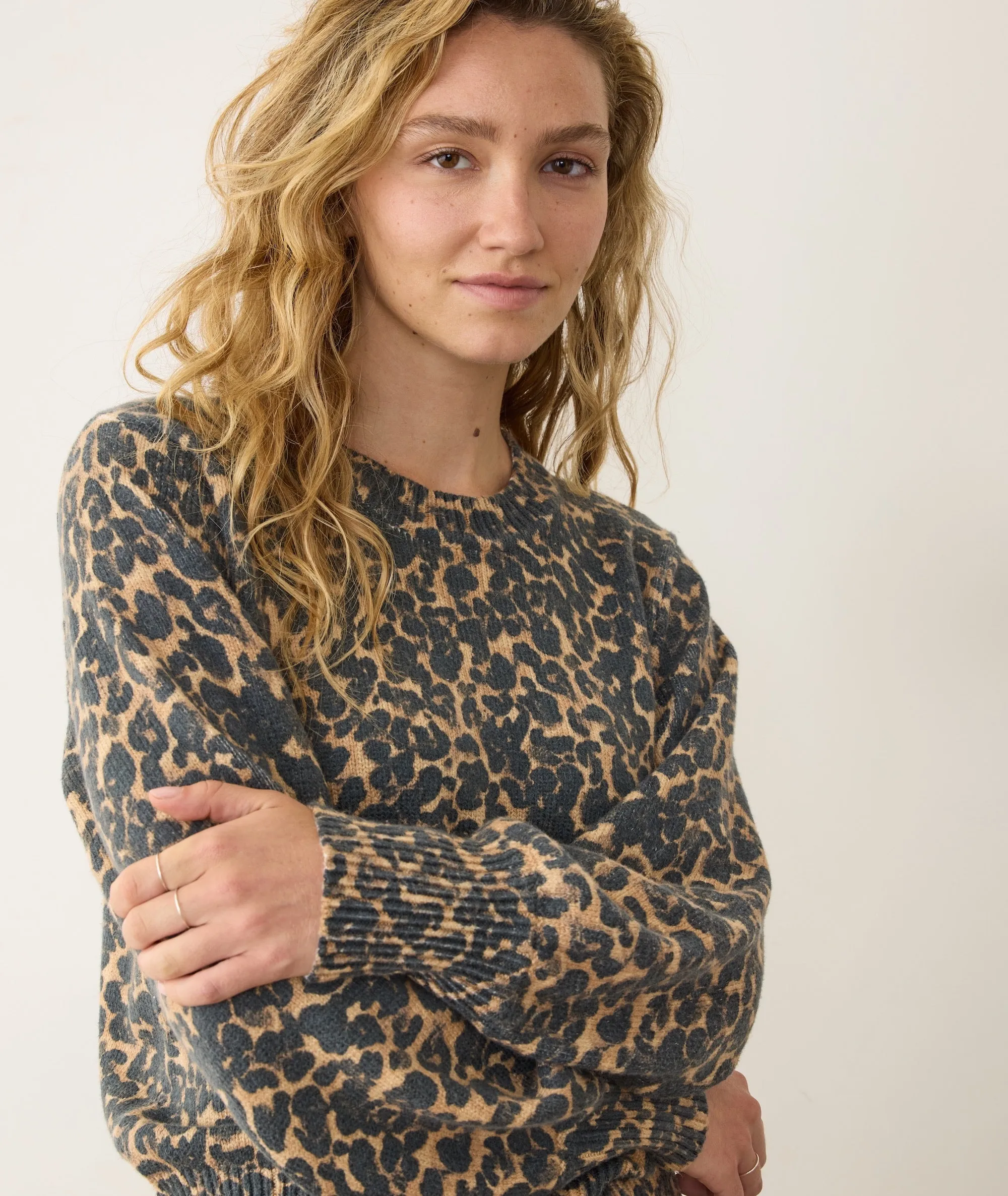 Alma Crewneck Sweater sold by Marine Layer