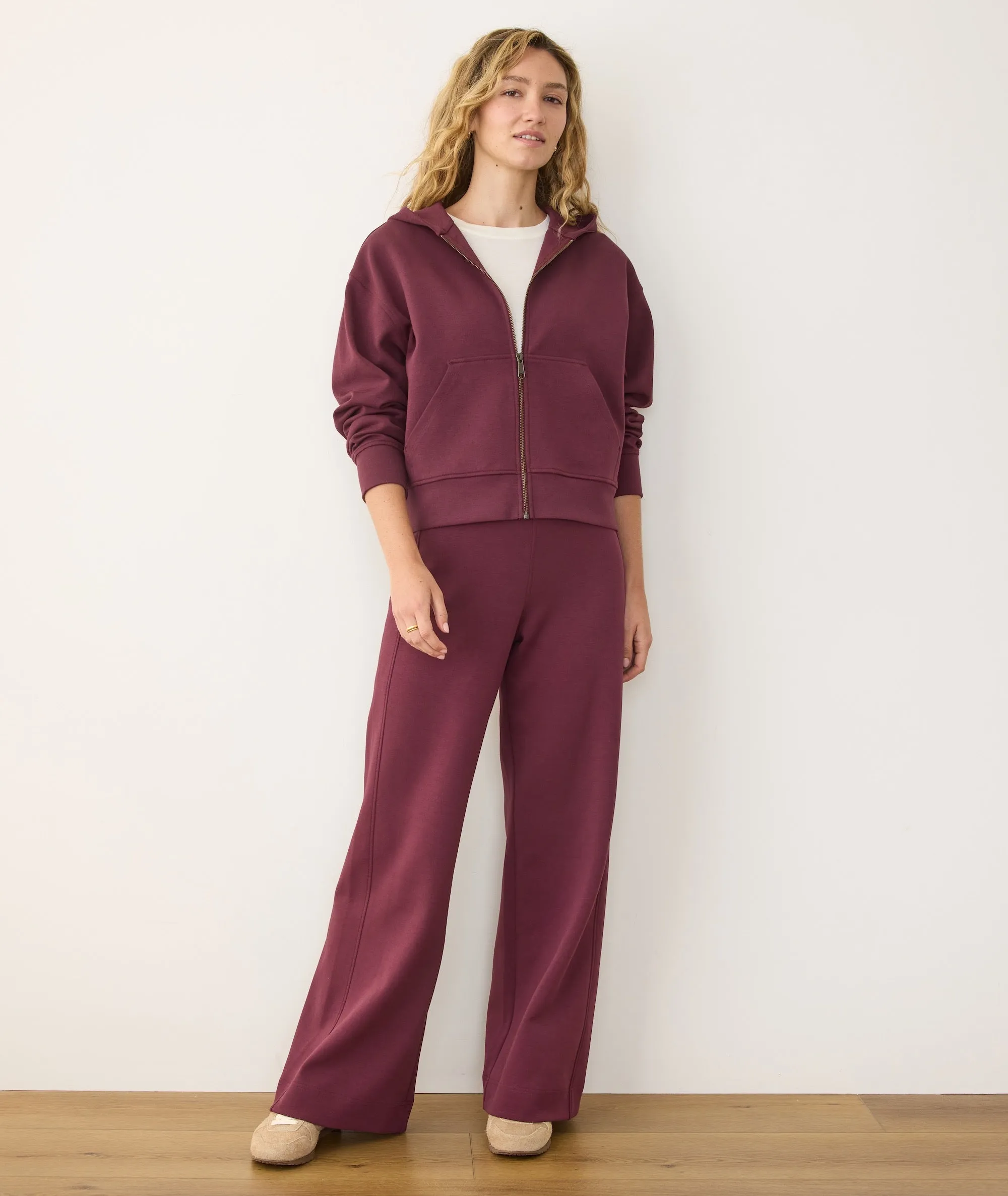 Nova Wide Leg Pant sold by Marine Layer product image thumbnail 5