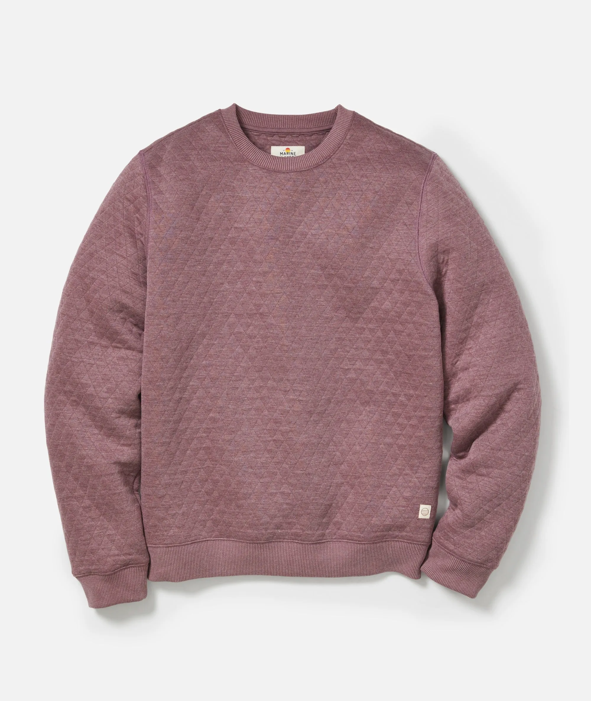 Corbet Quilted Crewneck sold by Marine Layer