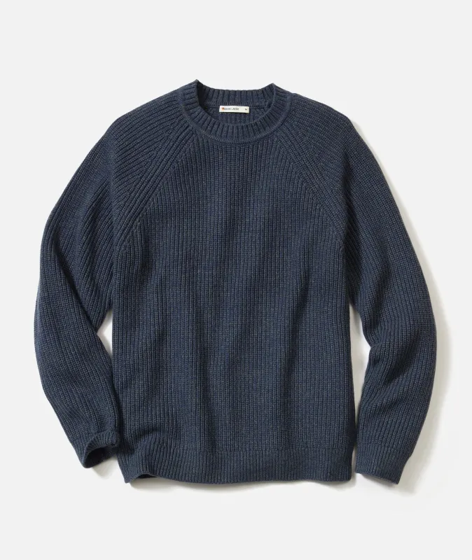 Inverness Crew Sweater made by Marine Layer