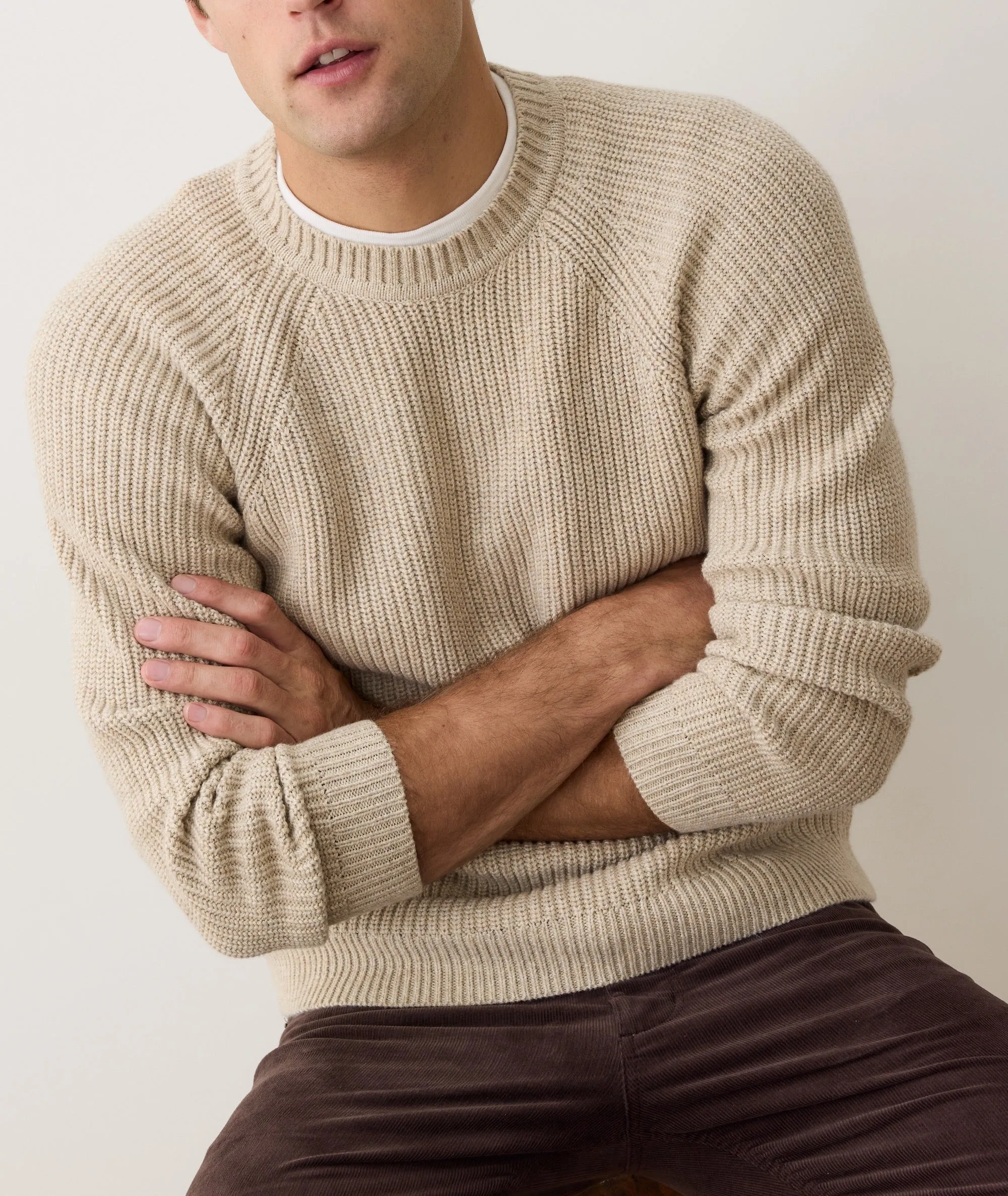 Inverness Crew Sweater sold by Marine Layer product image thumbnail 5