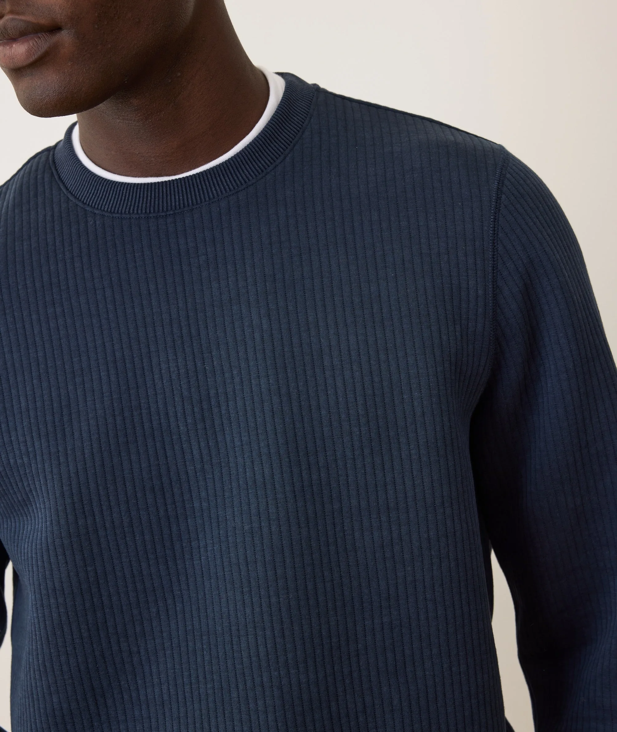 Corbet Quilted Crewneck sold by Marine Layer product image thumbnail 4
