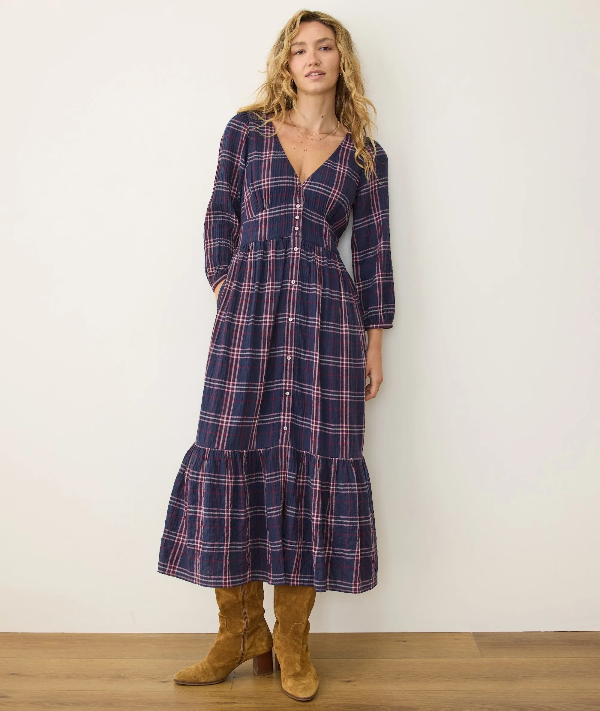 Maeve Midi Dress sold by Marine Layer product image thumbnail 5