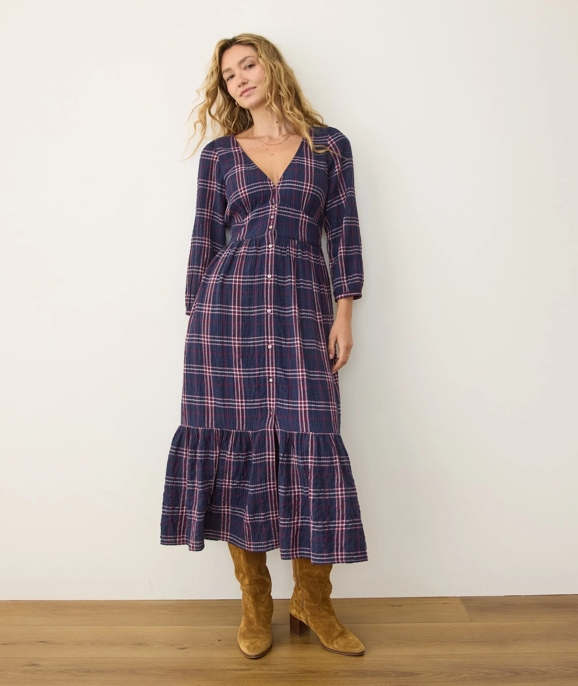 Maeve Midi Dress sold by Marine Layer product image thumbnail 3