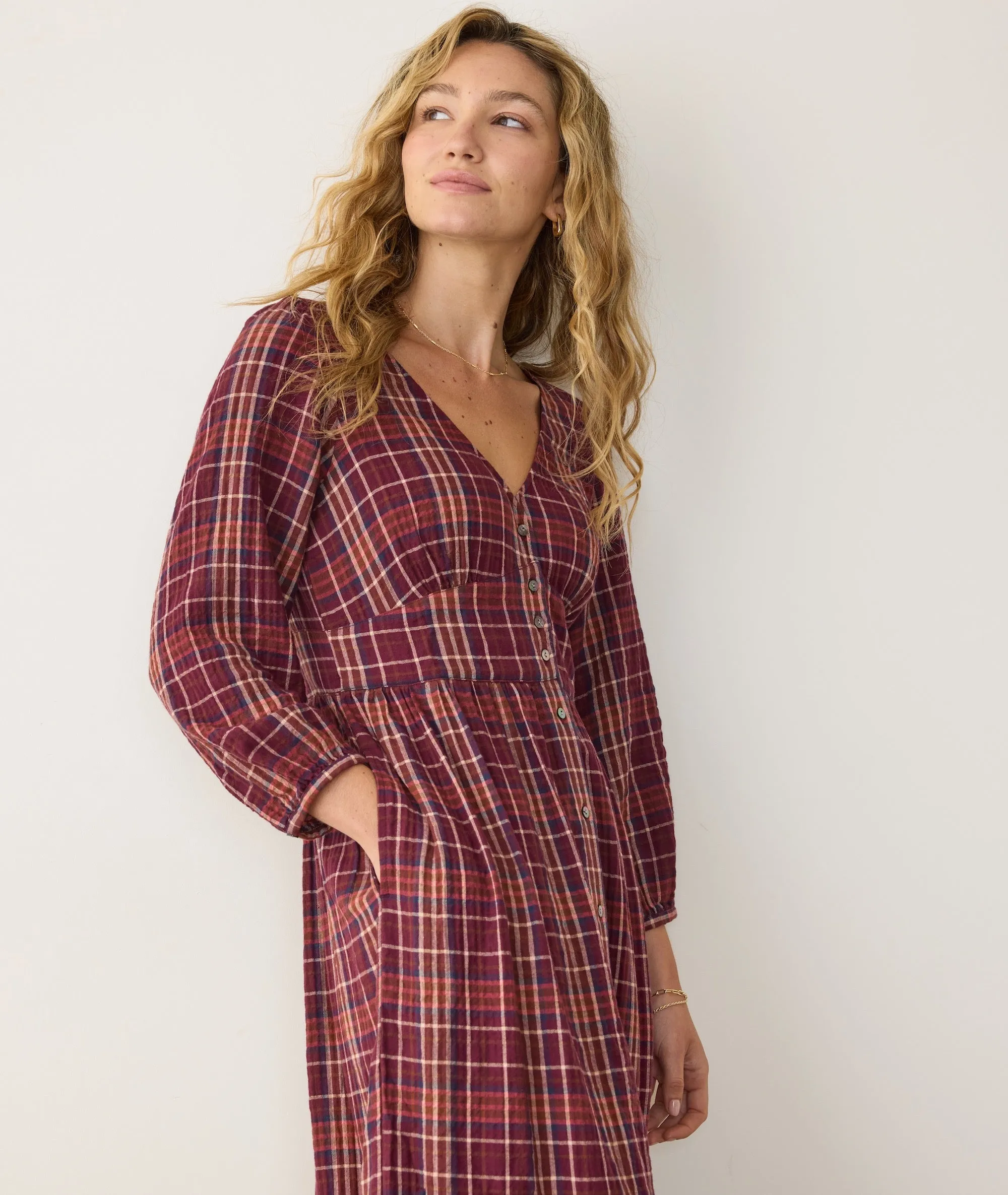 Maeve Midi Dress sold by Marine Layer product image thumbnail 5