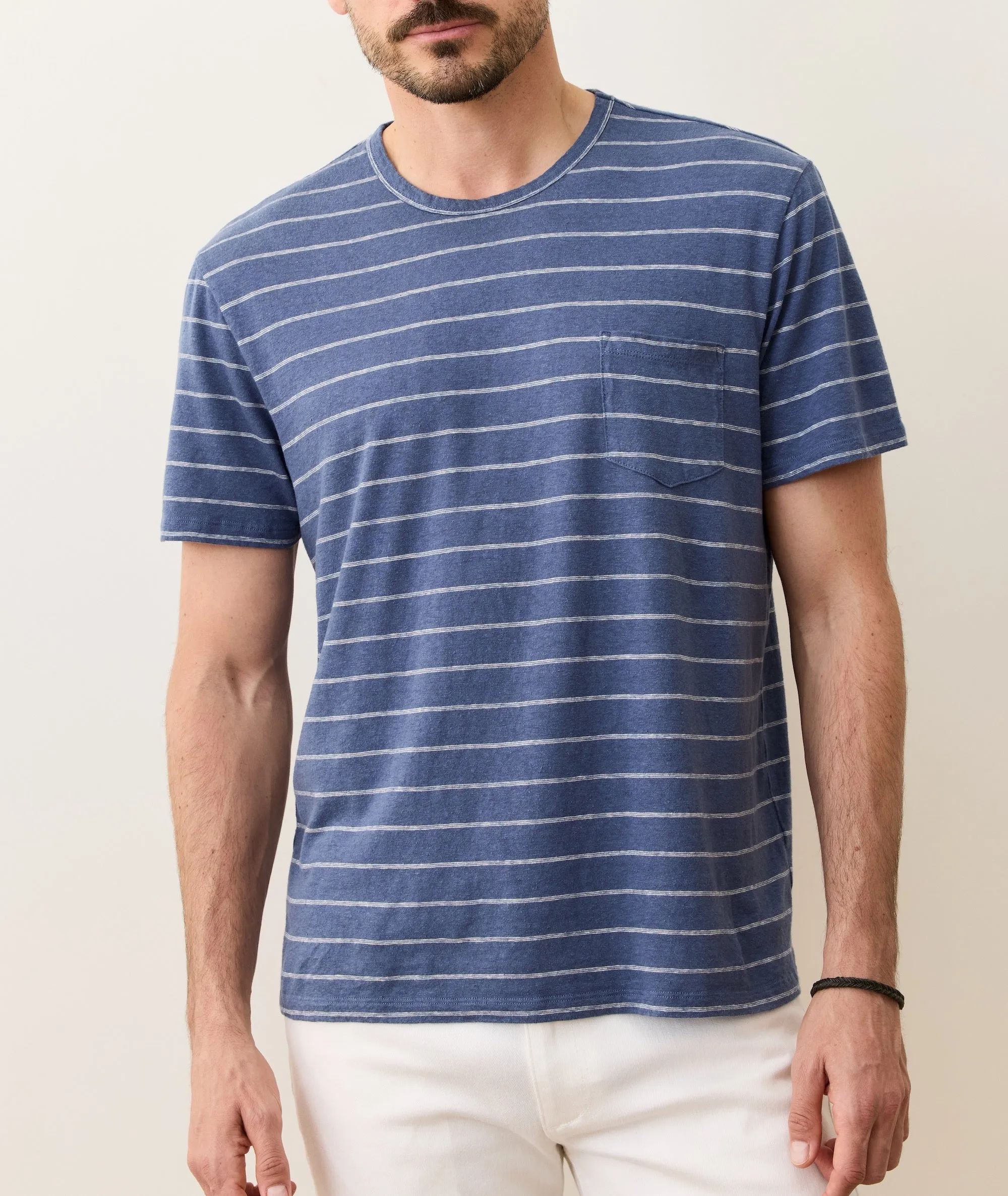 Relaxed Hemp Cotton Tee sold by Marine Layer product image thumbnail 3