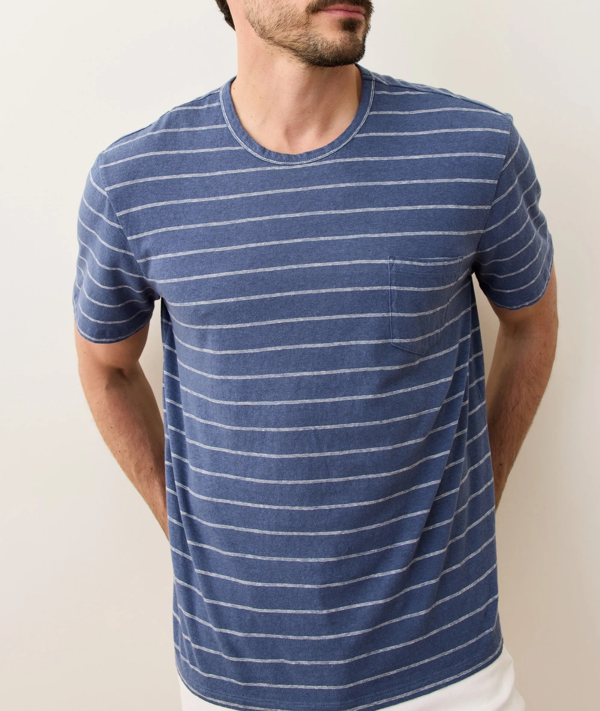Relaxed Hemp Cotton Tee sold by Marine Layer product image thumbnail 2