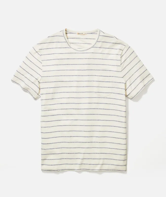 Relaxed Hemp Cotton Tee sold by Marine Layer