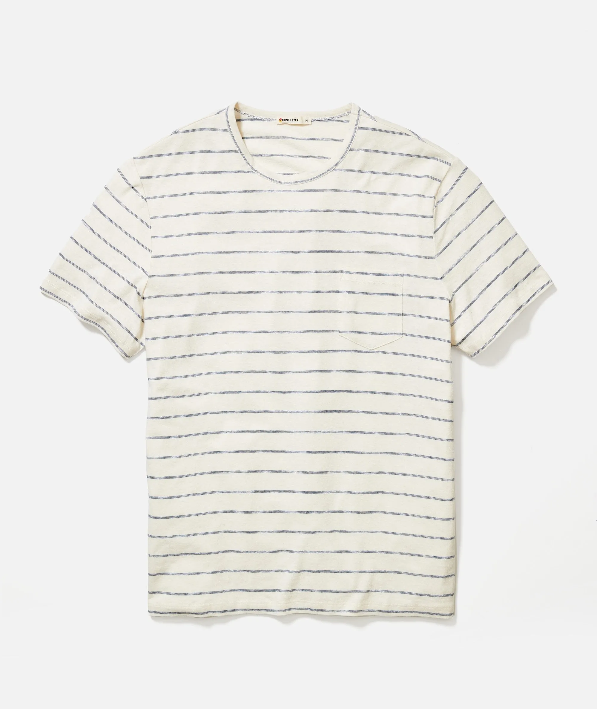Relaxed Hemp Cotton Tee sold by Marine Layer