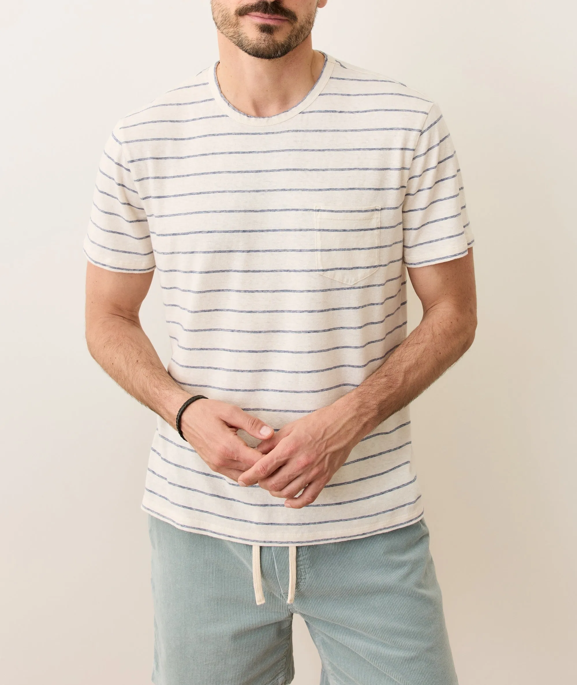 Relaxed Hemp Cotton Tee sold by Marine Layer product image thumbnail 2
