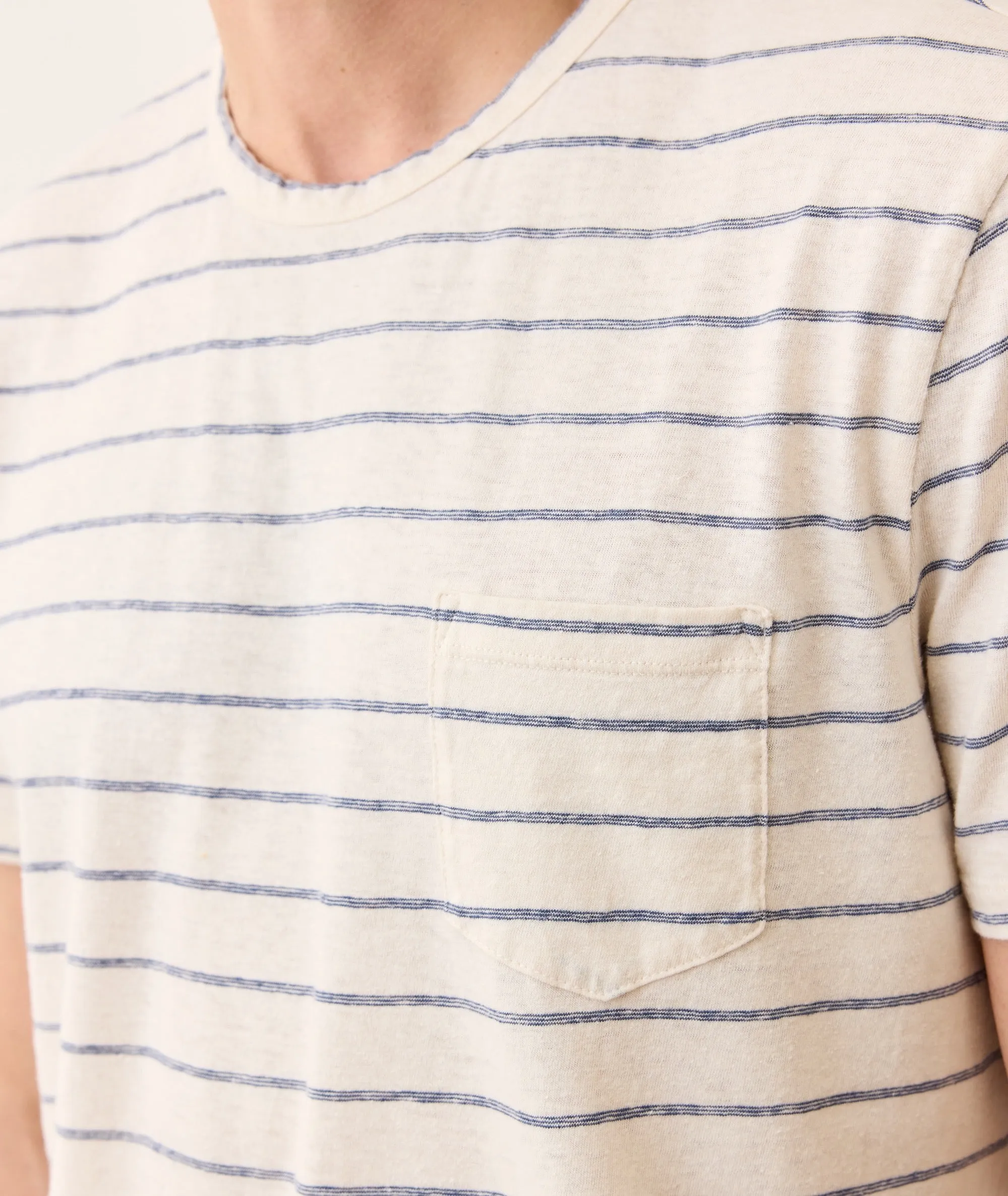 Relaxed Hemp Cotton Tee sold by Marine Layer product image thumbnail 5