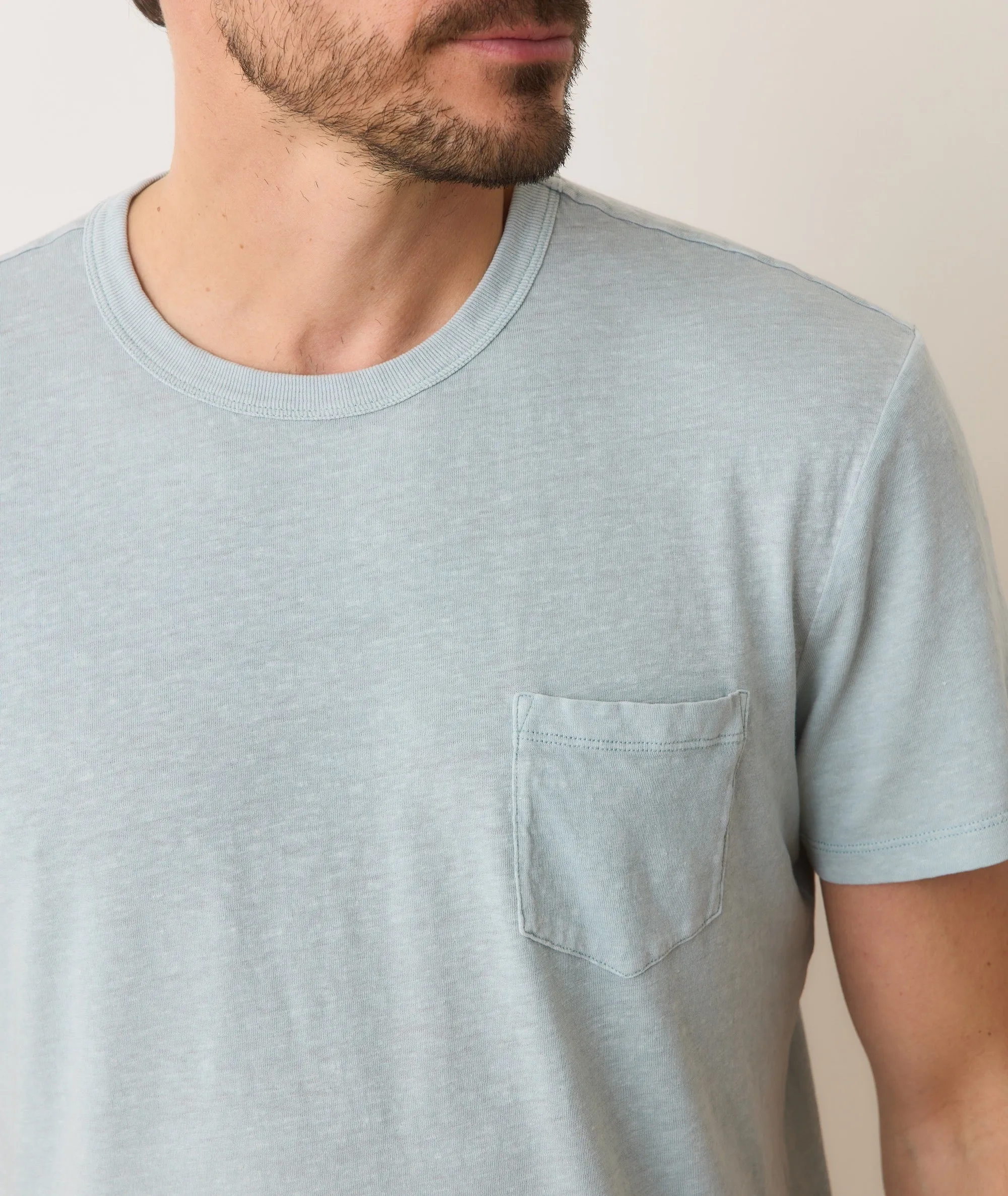 Relaxed Hemp Cotton Tee sold by Marine Layer product image thumbnail 3
