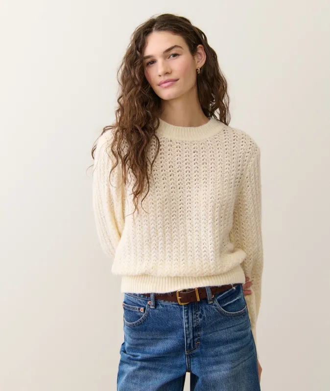 Alma Crewneck Sweater sold by Marine Layer