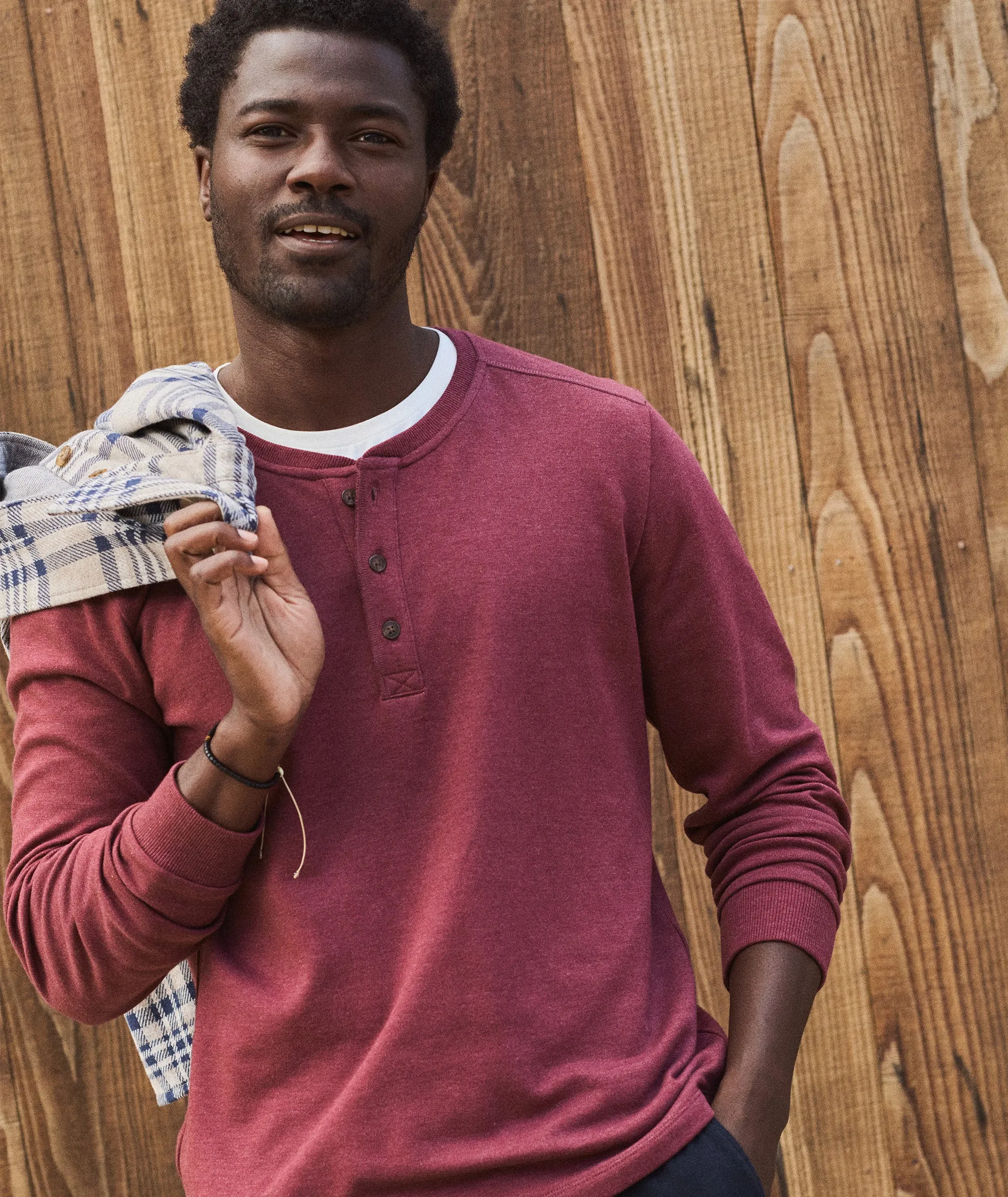 Pacifica Stretch Henley sold by Marine Layer product image thumbnail 2