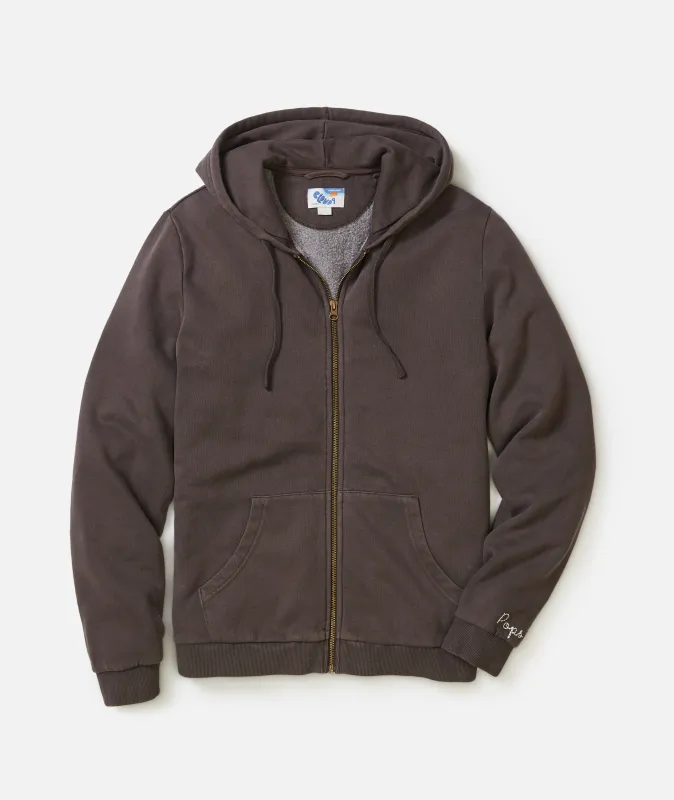 Cloud 9 Fleece Full Zip Hoodie sold by Marine Layer