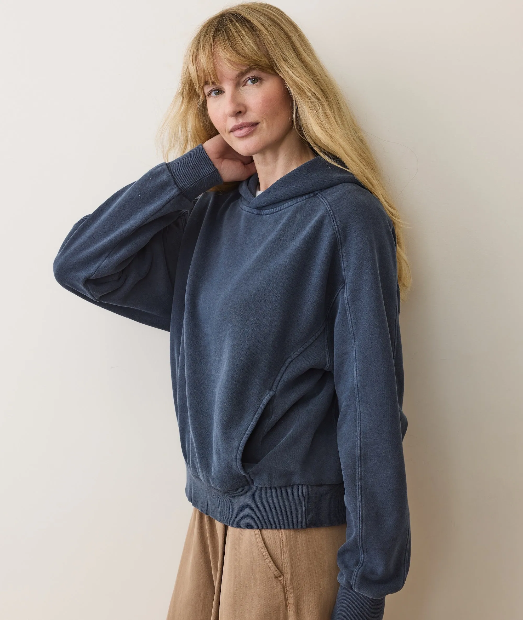 Cloud 9 Fleece Hoodie sold by Marine Layer product image thumbnail 3