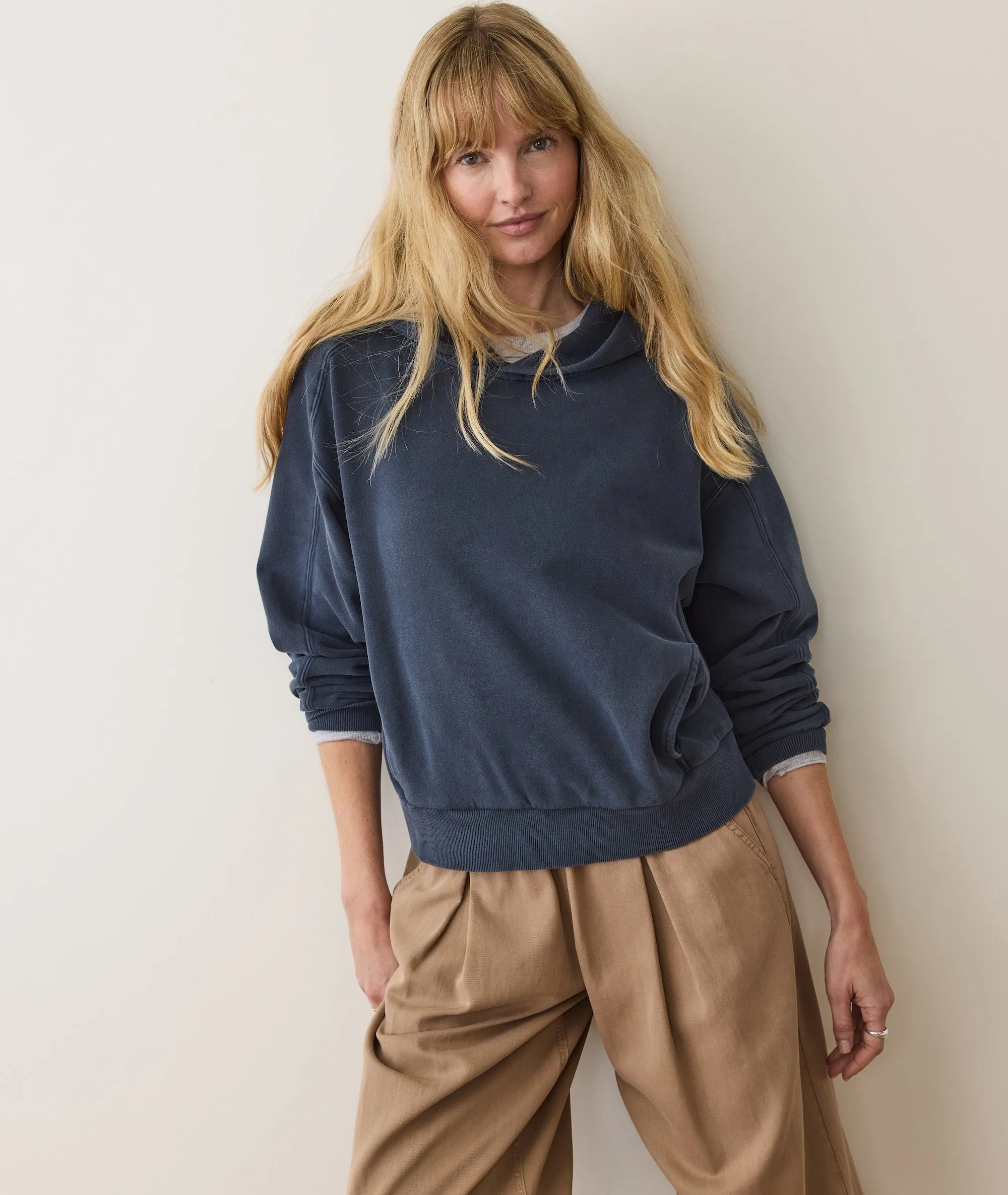 Cloud 9 Fleece Hoodie sold by Marine Layer product image thumbnail 2