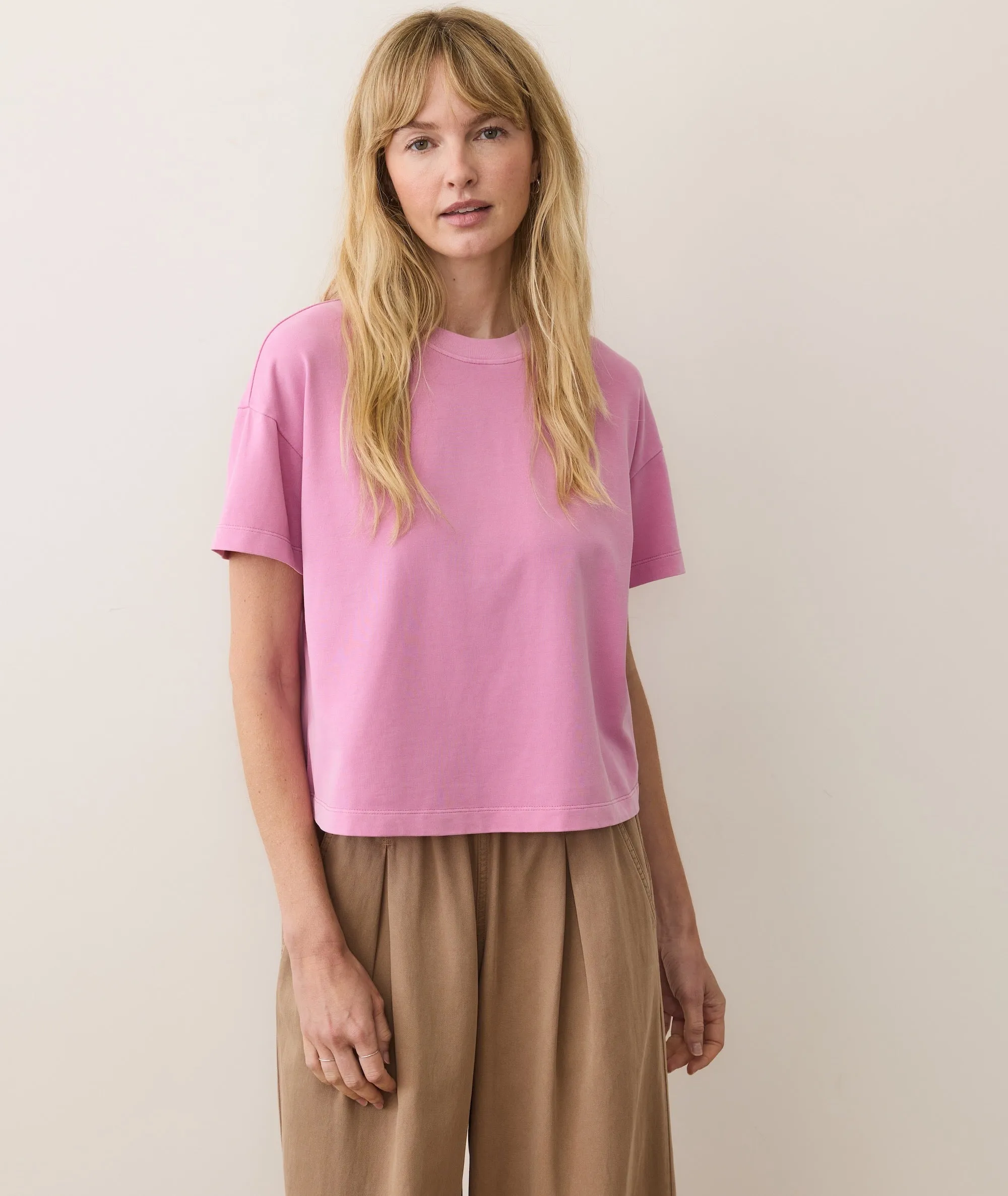 Luxe Sueded Tee sold by Marine Layer product image thumbnail 2