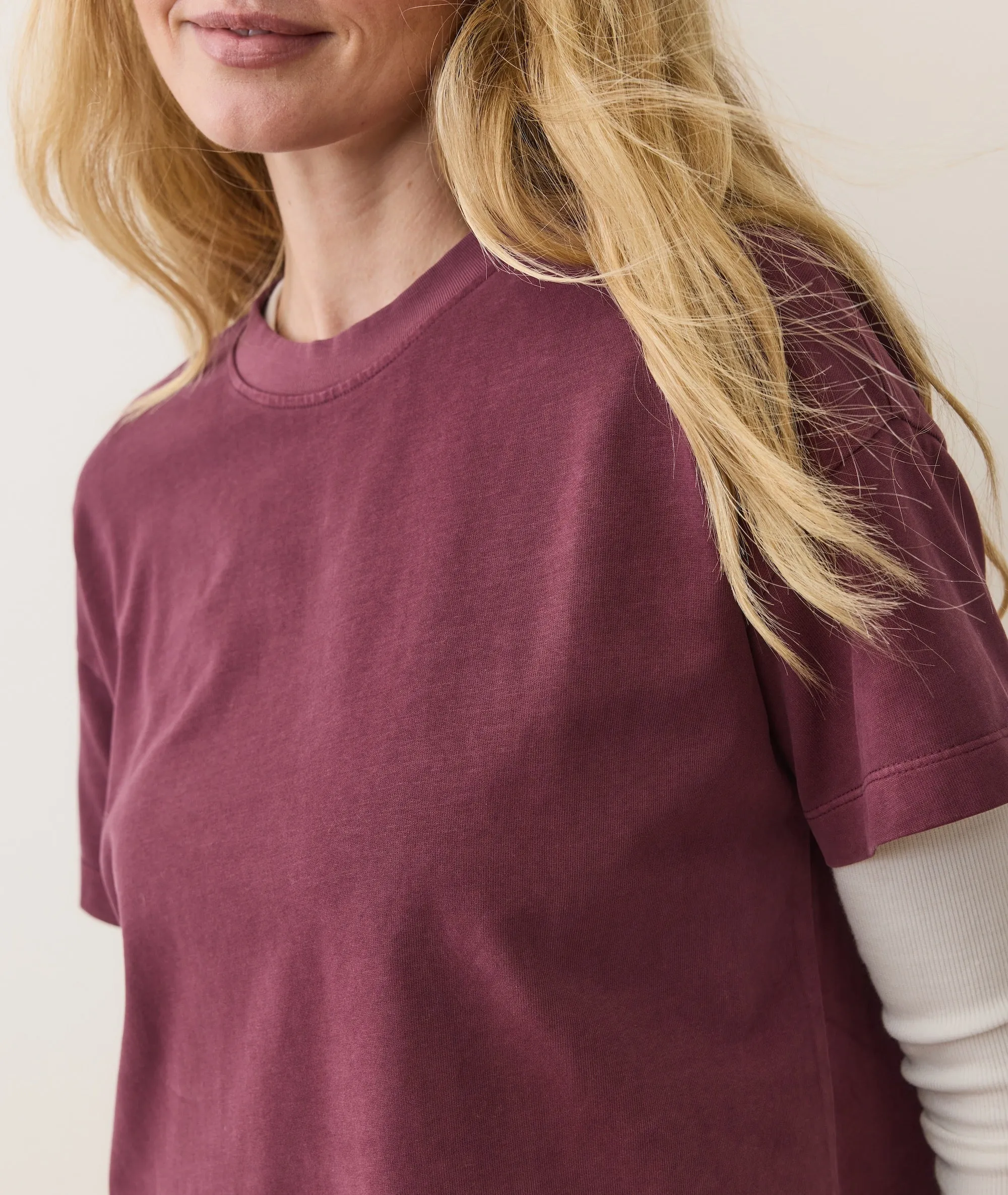 Luxe Sueded Tee sold by Marine Layer product image thumbnail 5