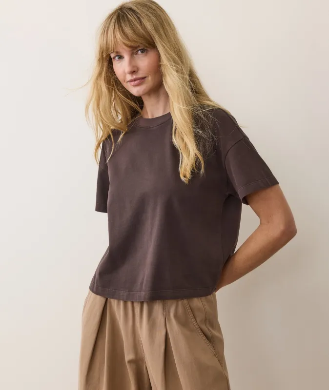 Luxe Sueded Tee sold by Marine Layer