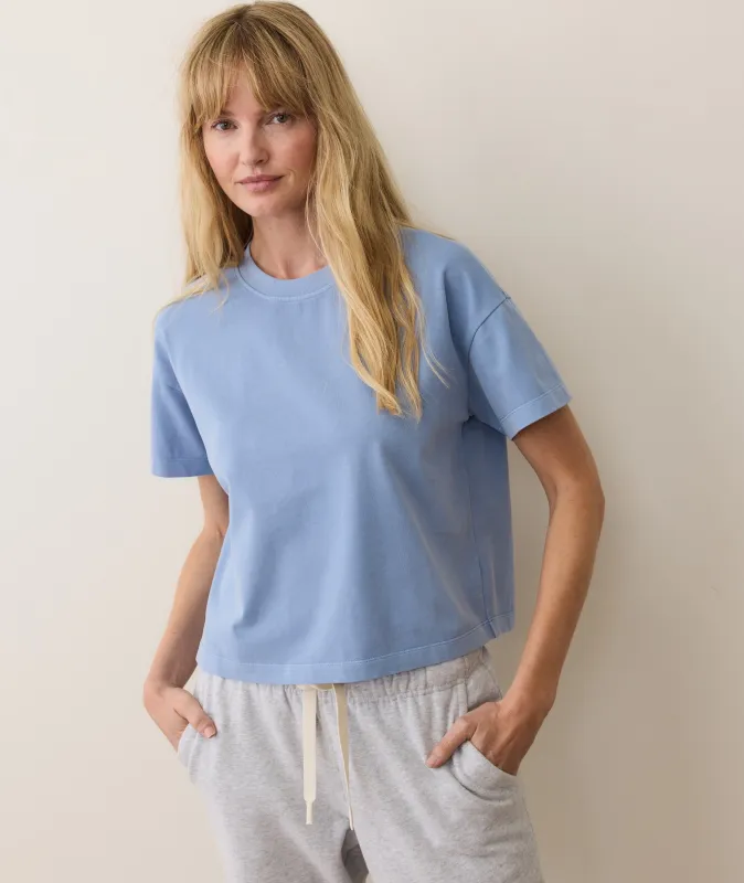 Luxe Sueded Tee sold by Marine Layer