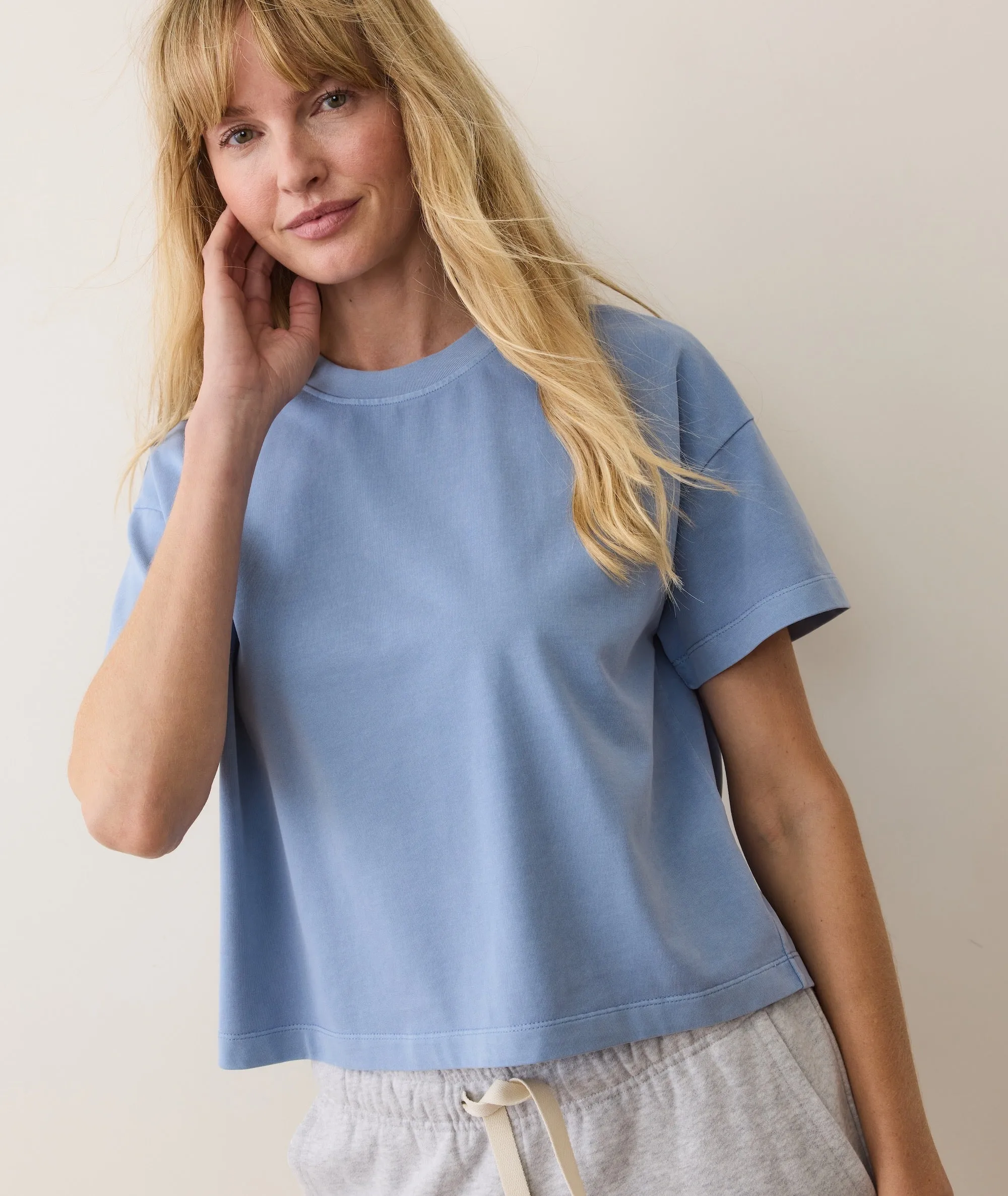 Luxe Sueded Tee sold by Marine Layer product image thumbnail 2