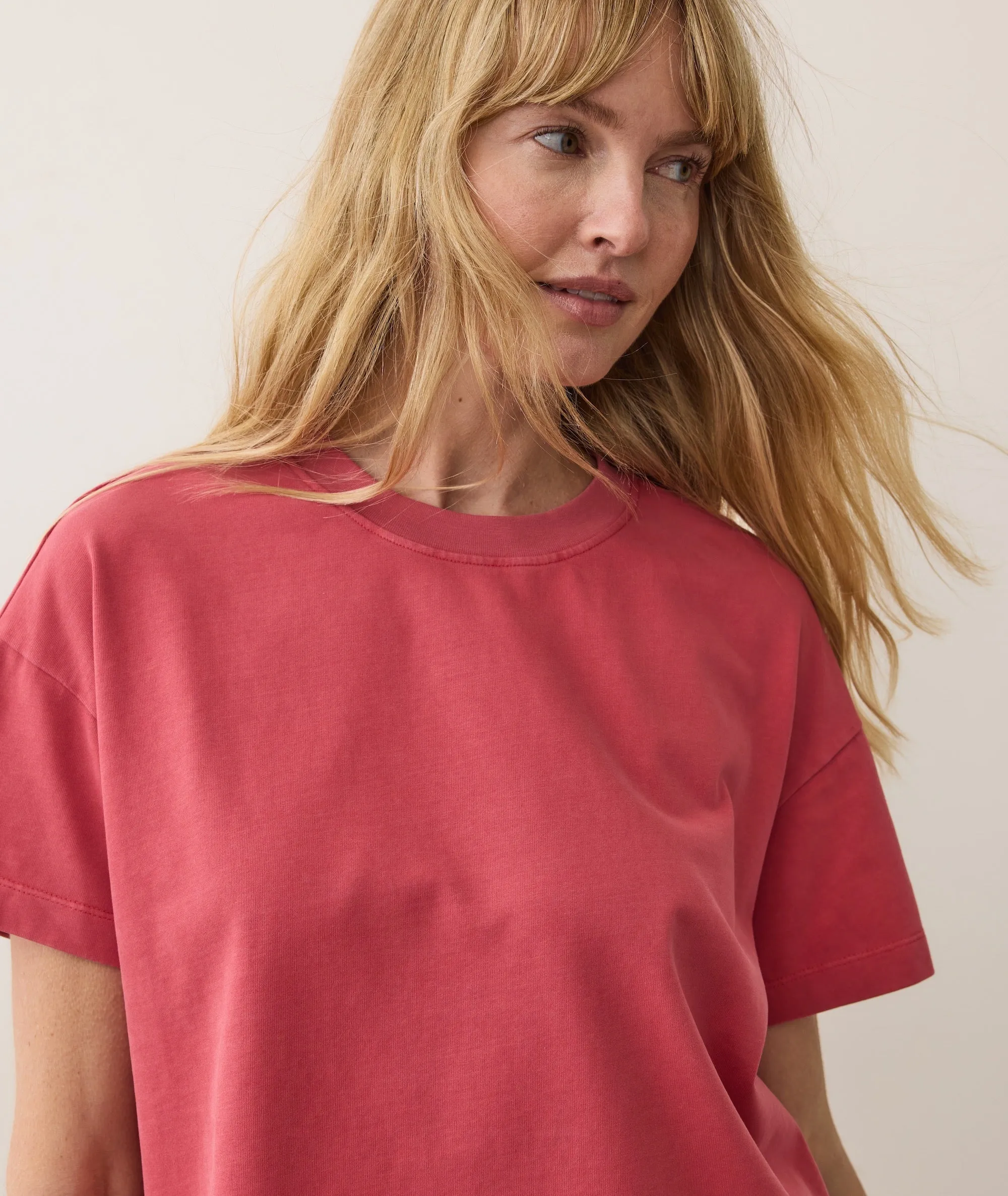 Luxe Sueded Tee sold by Marine Layer product image thumbnail 5