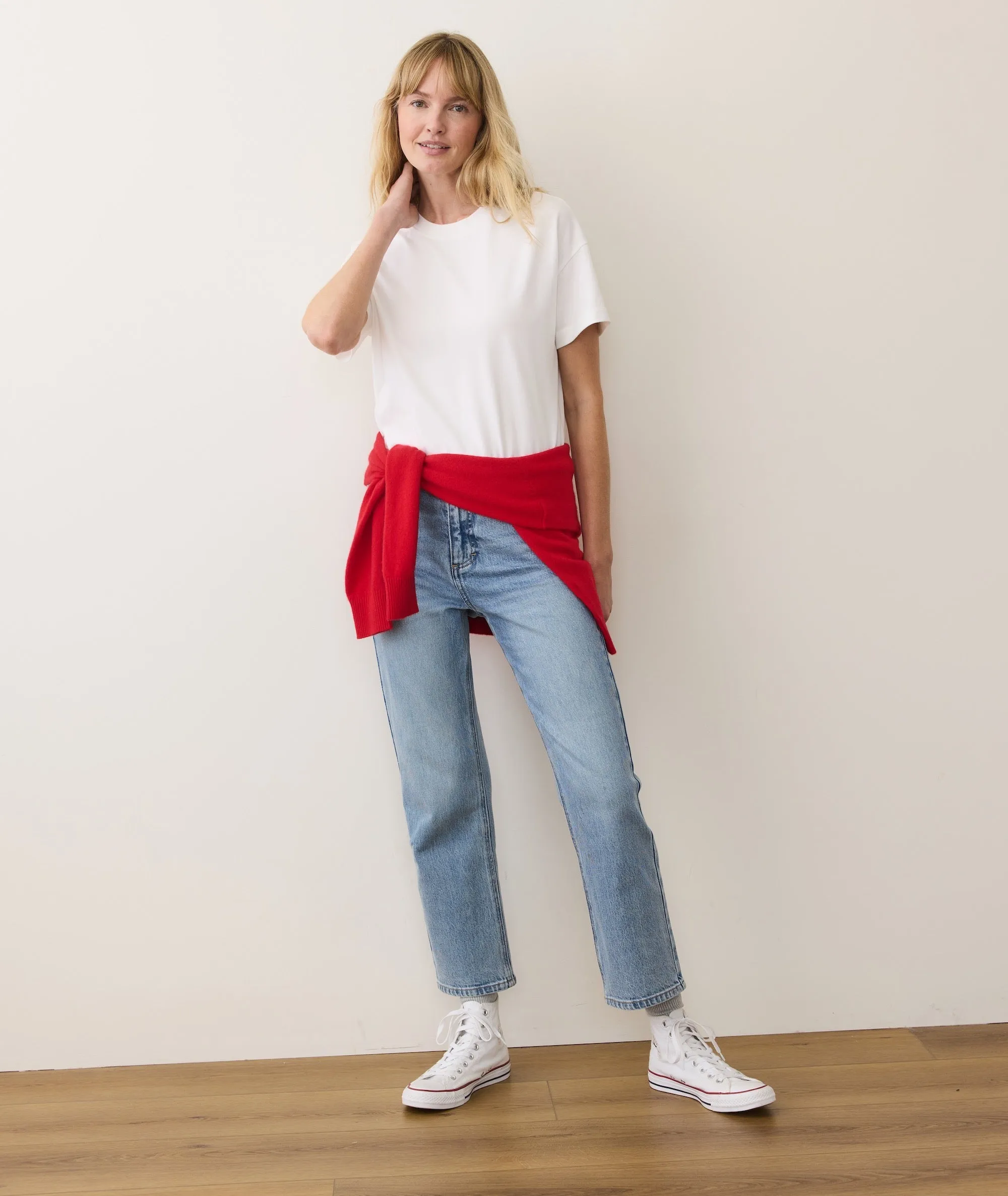 Luxe Sueded Tee sold by Marine Layer product image thumbnail 4