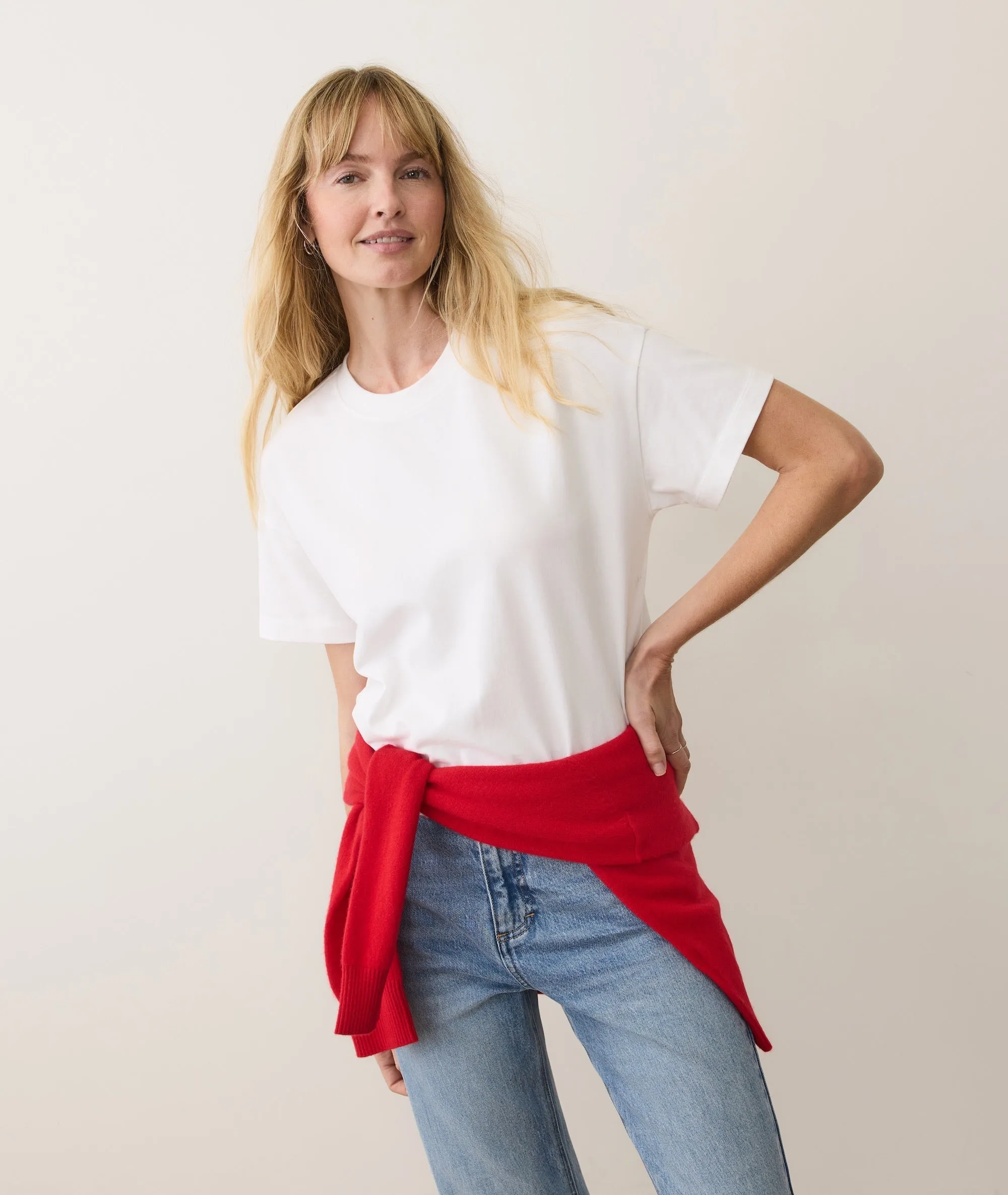 Luxe Sueded Tee sold by Marine Layer product image thumbnail 2