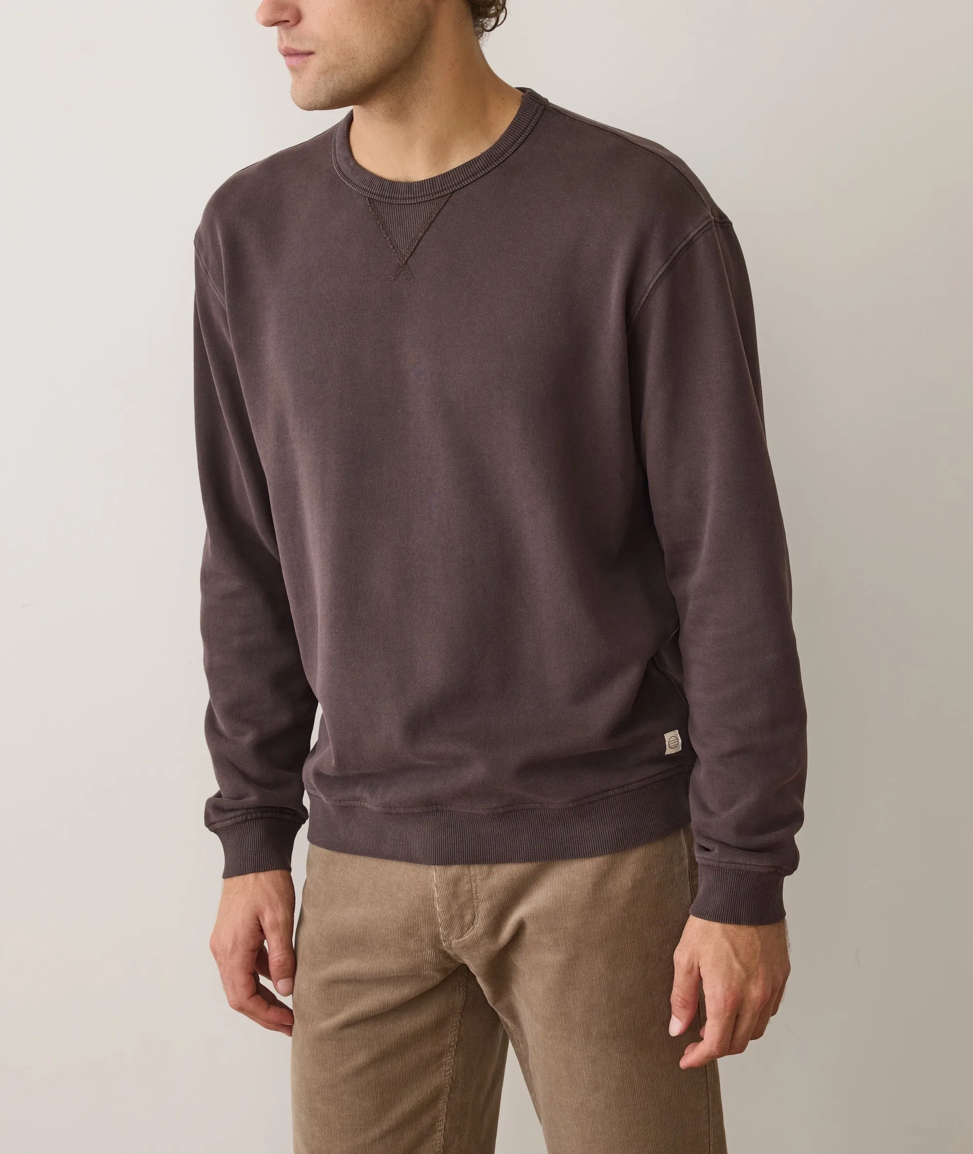 Cloud 9 Fleece Relaxed Crewneck sold by Marine Layer product image thumbnail 3