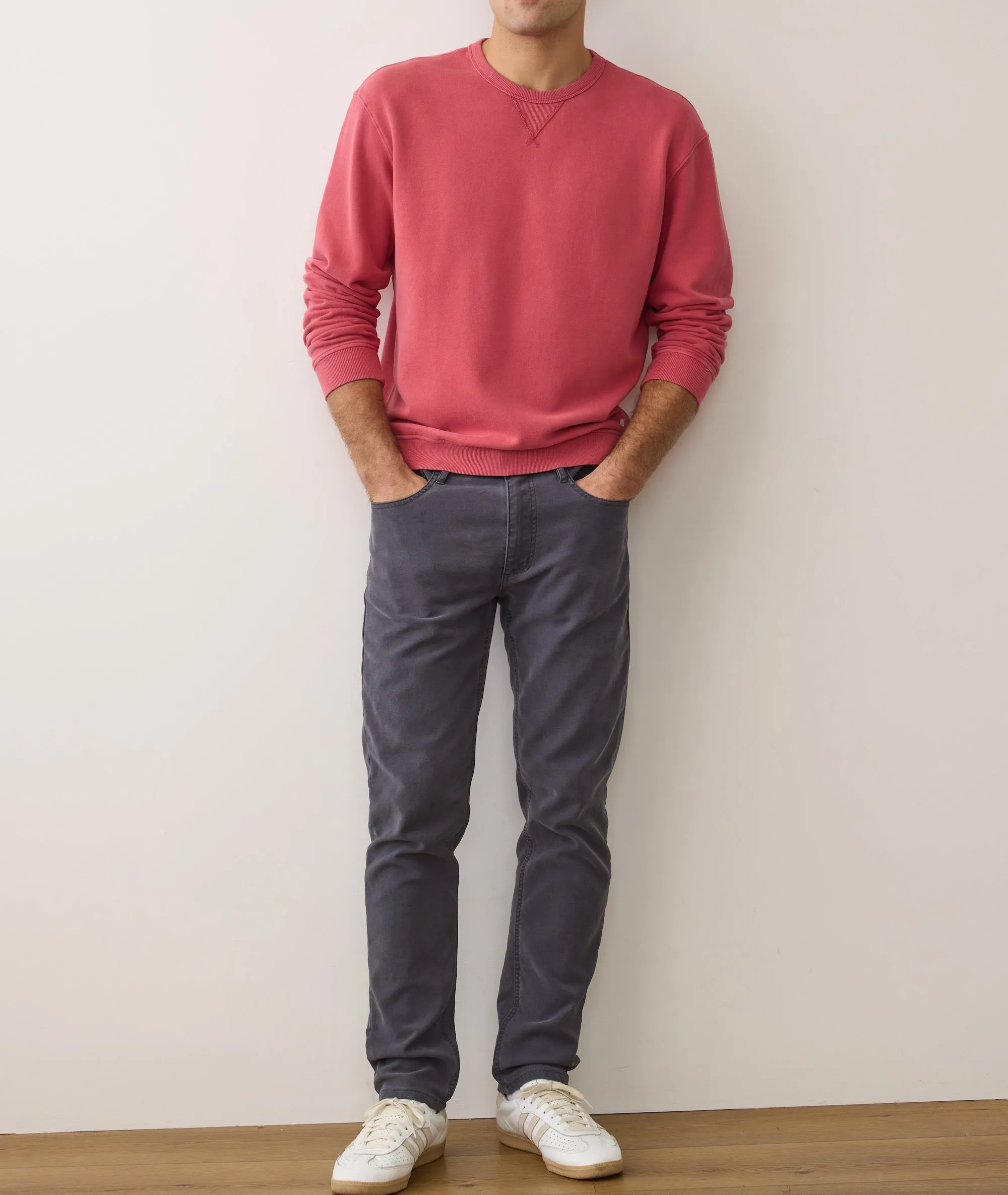 Cloud 9 Fleece Relaxed Crewneck sold by Marine Layer product image thumbnail 4