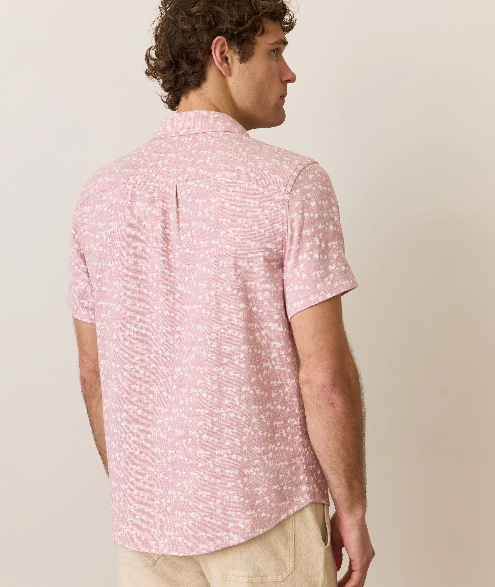 Stretch Selvage Short Sleeve Shirt sold by Marine Layer product image thumbnail 3