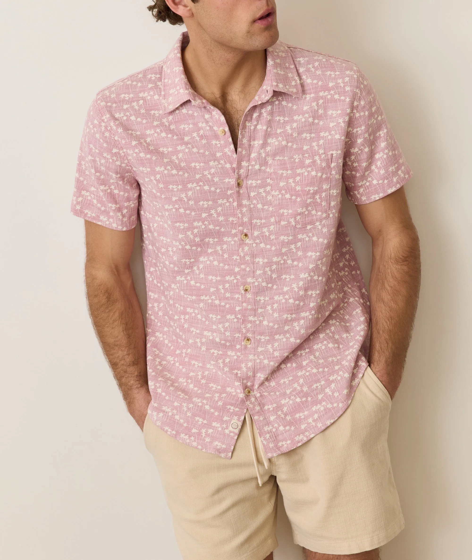 Stretch Selvage Short Sleeve Shirt sold by Marine Layer product image thumbnail 5