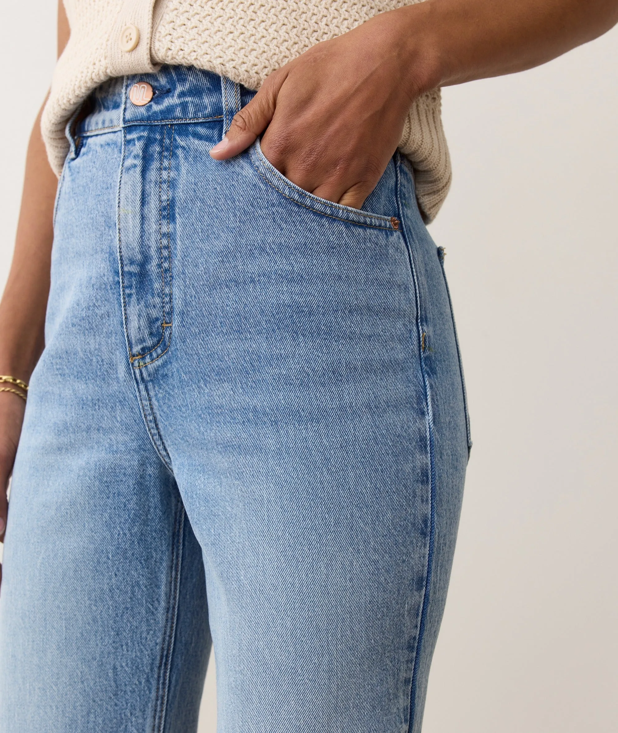 Charlie Denim Straight Leg Pant sold by Marine Layer product image thumbnail 5